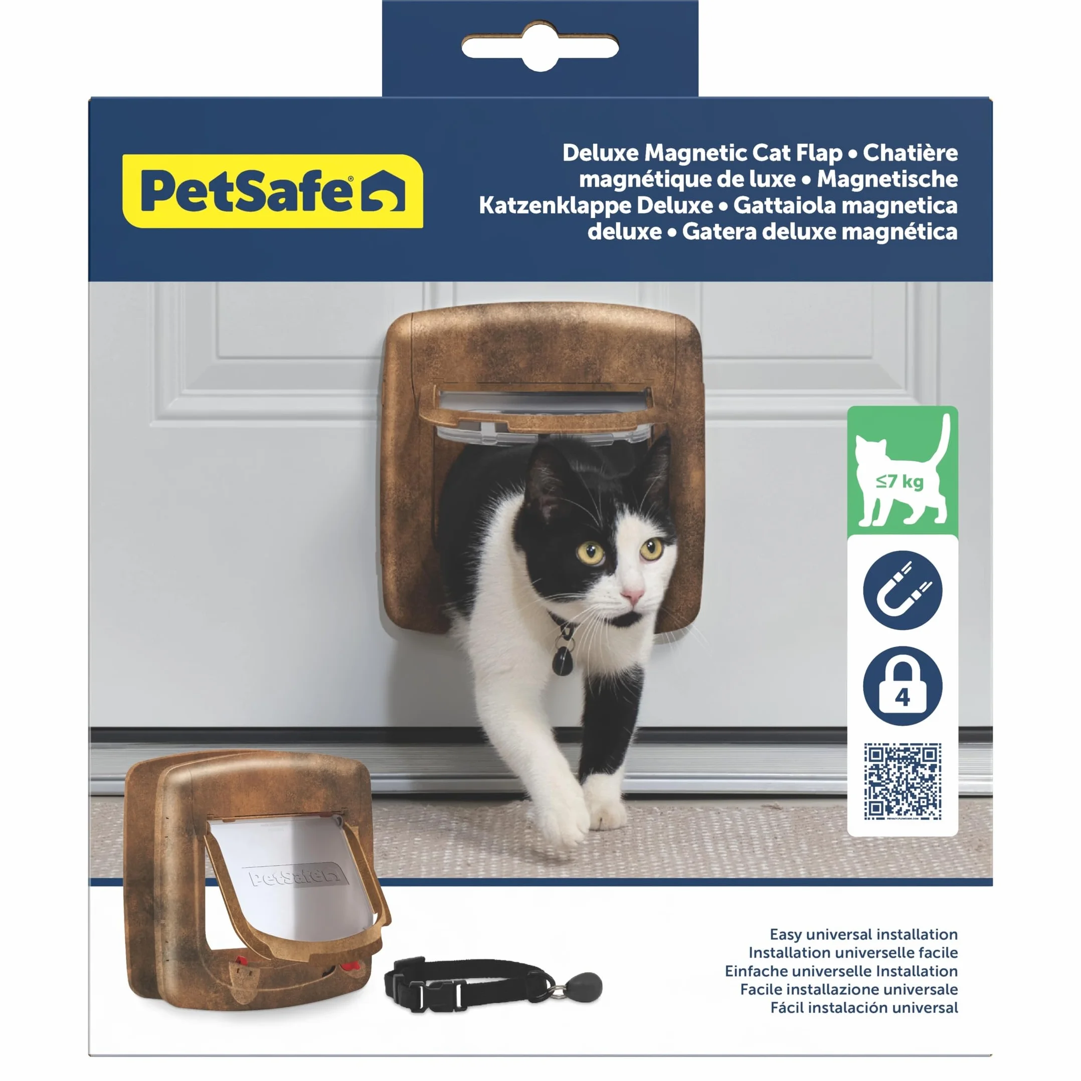 Petsafe Staywell Luxus Drzwiczki dla Kotów, Brązowy, 25,20 x 24,10 cm