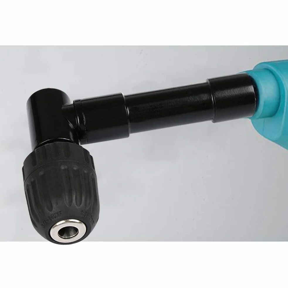 TIMESETL kątowe przedłużenie zagięcia 90° 0,8-10 mm adapter do wiertarki akumulatorowej 8 mm chwyt sześciokątny