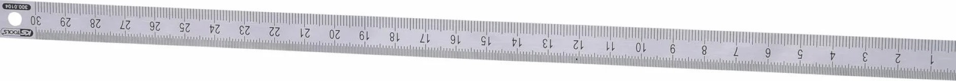 KS Tools 300.0104 Elastyczny przymiar stalowy, 300mm