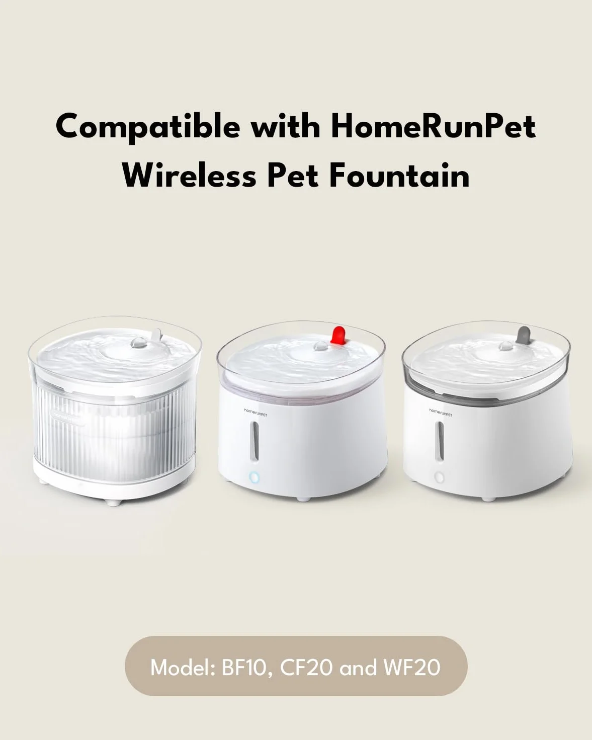 Homerunpet 6 szt. Filtr pompy wodnej