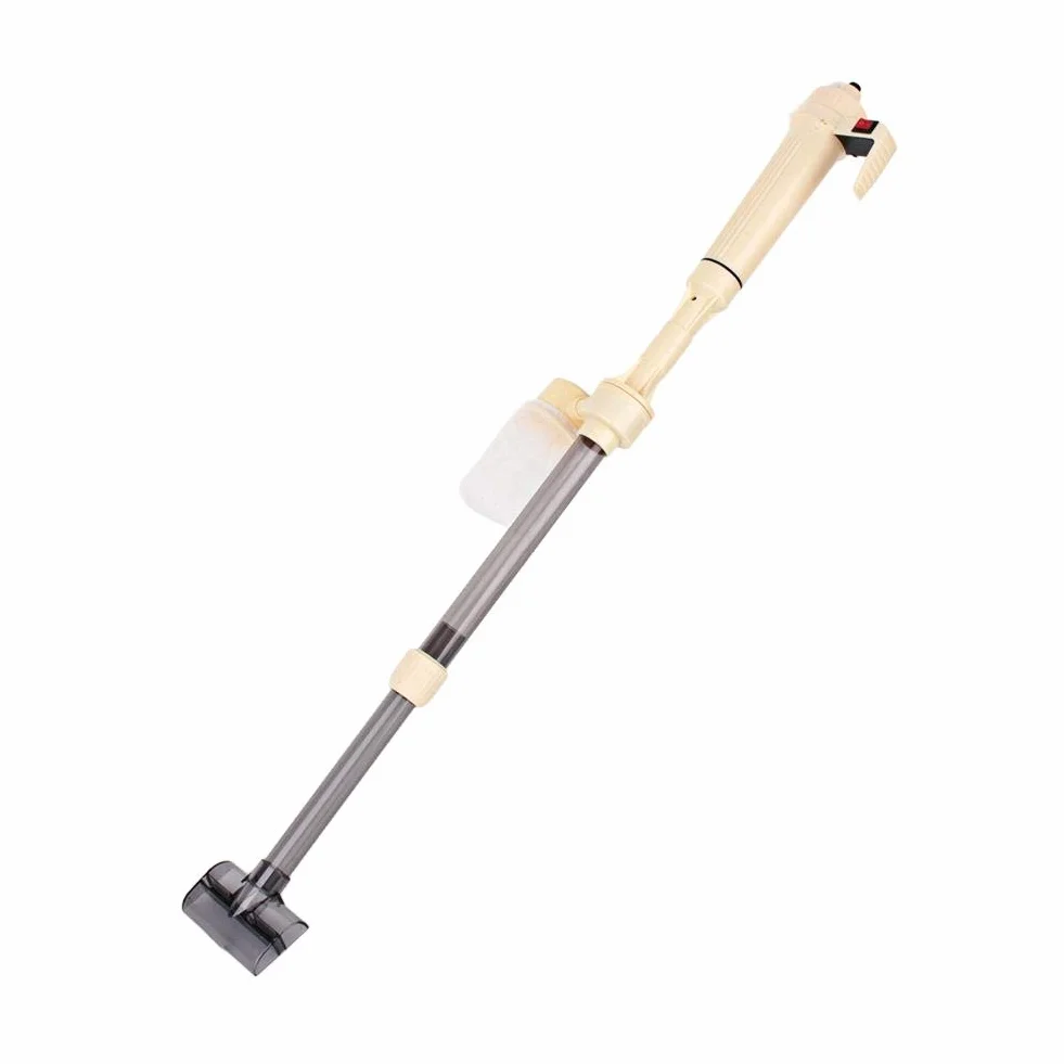 Filtre à Eau Automatique d'Aquarium,Nettoyant de Pompe d'Aquarium Longueur Réglable 58-94cm,Changeur d'Eau Électrique pour Aquarium Nettoyage,Aquarium Électrique à Siphon