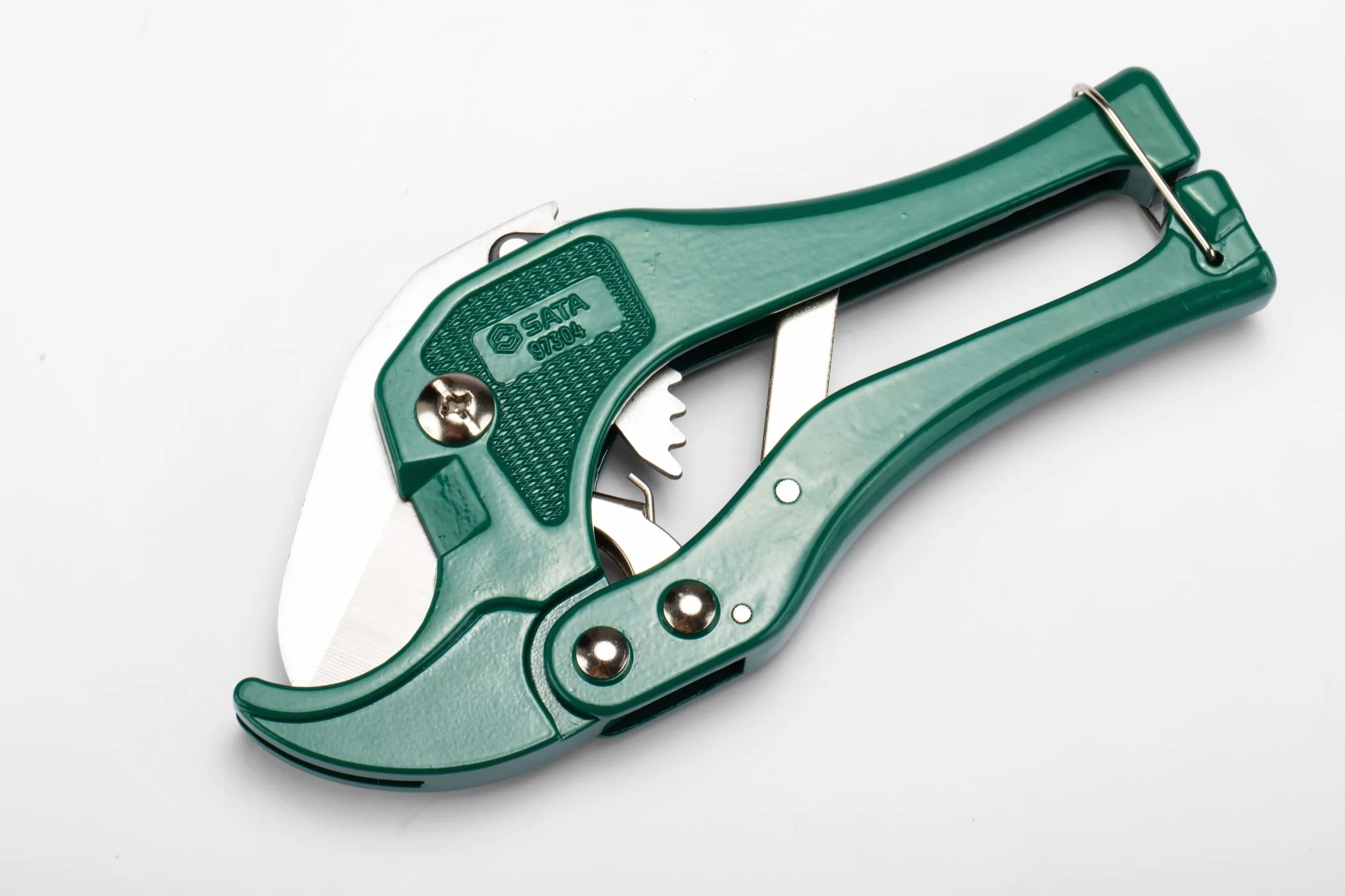 SATA ST97304ST przecinak do rur z PCW 3-42 mm z ostrzem ze stali nierdzewnej, zielony/srebrny
