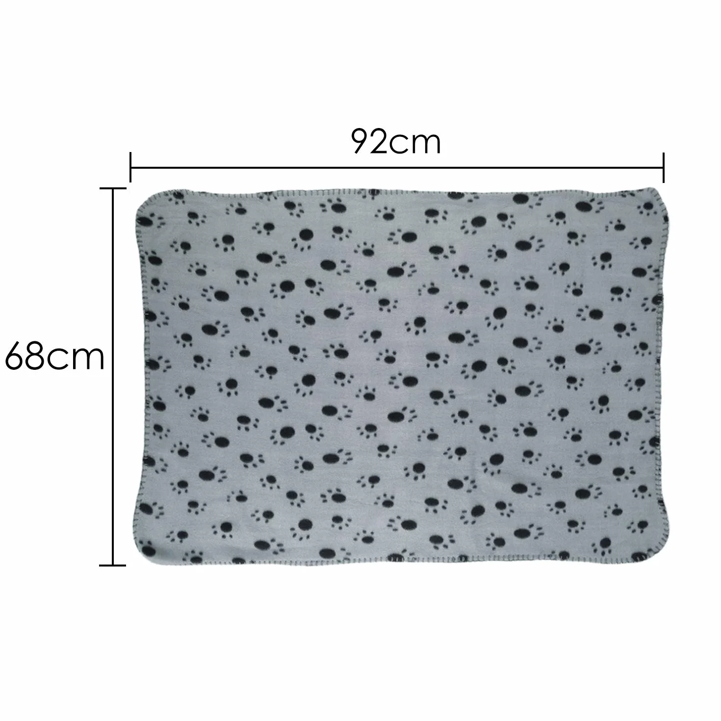 DIGIFLEX Duże koce dla zwierząt domowych x 3 pies kot miękki polar 70 cm x 100 cm