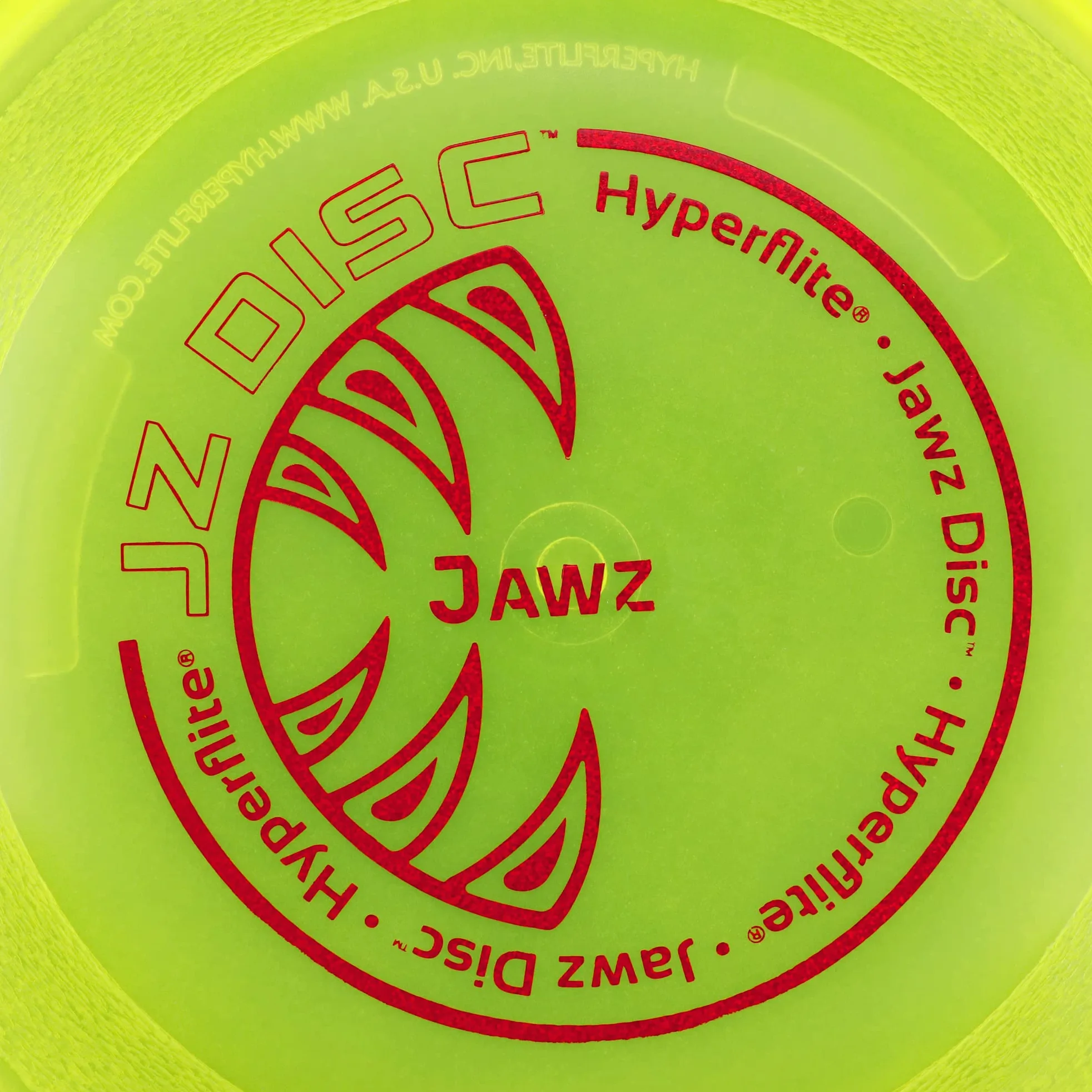 Hyperflite Pies Frisbee K10 Jawz odporny na gryzienie Discdogging żółty