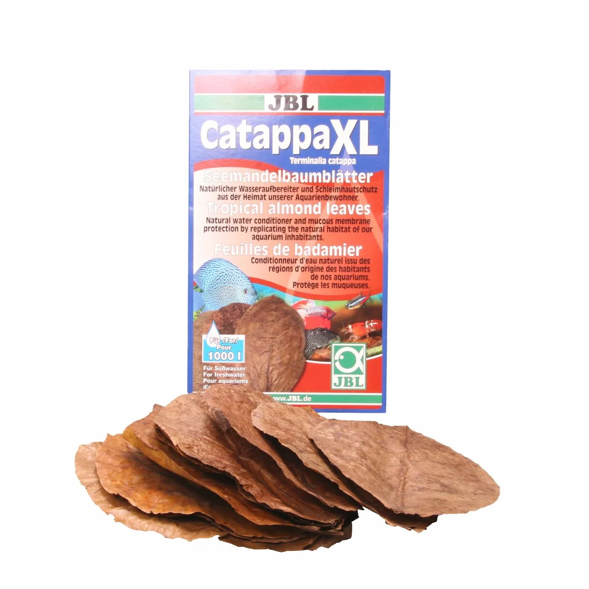 JBL Catappa XL tropikalne liście migdałów x 10