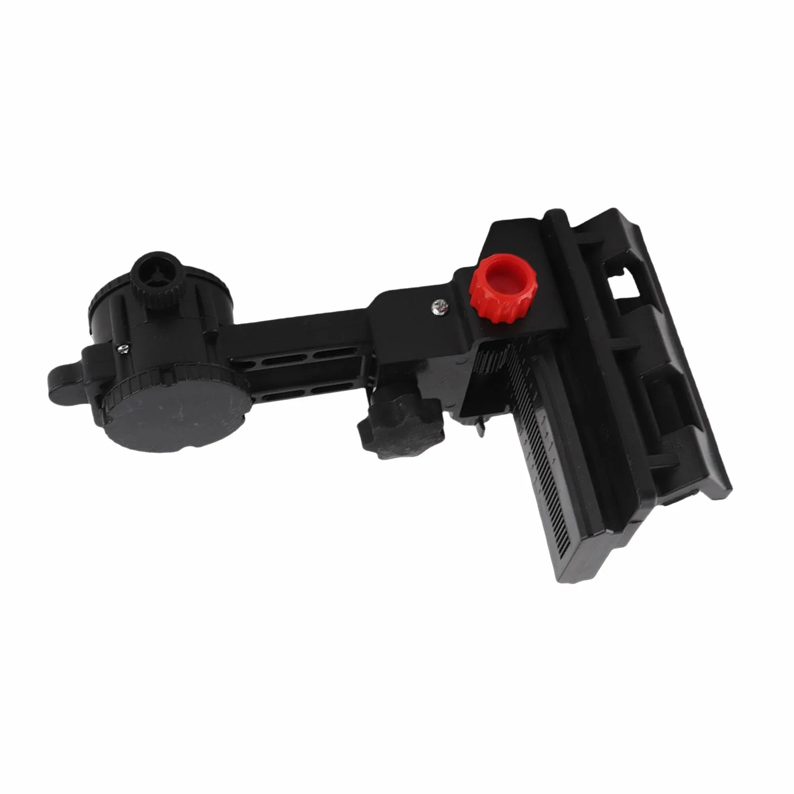 Adapter Poziomu Wspornika do Precyzyjnego Strojenia, Wspornik Regulowany w Zakresie 360° Obrotowa Podstawa w Kształcie Litery L z Klipsem ściennym Montaż Sufitowy, Teleskopowy