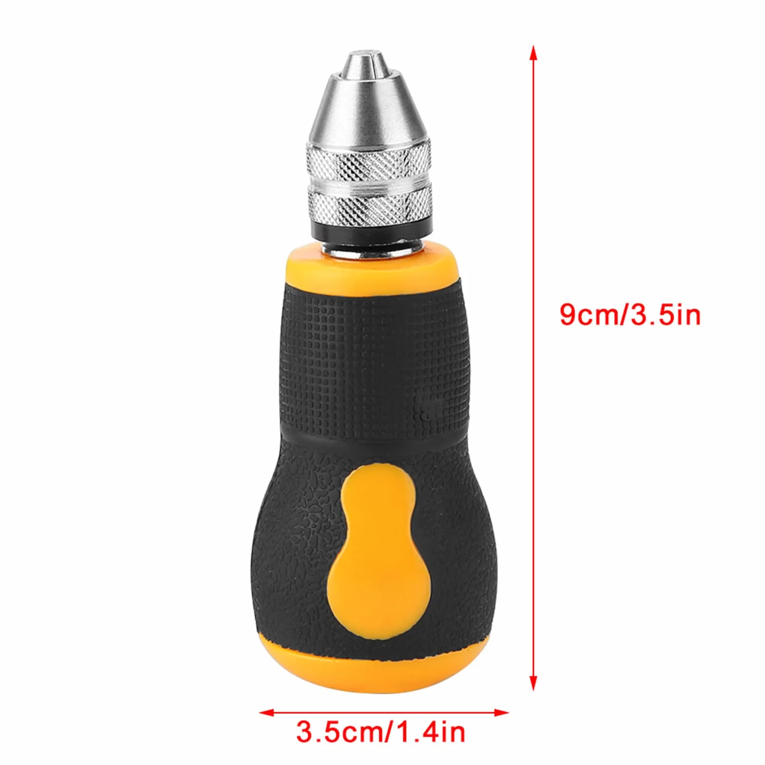 Mini przenośna wiertarka ręczna z 10 wiertłami spiralnymi 0,8-3,0 mm do drewna
