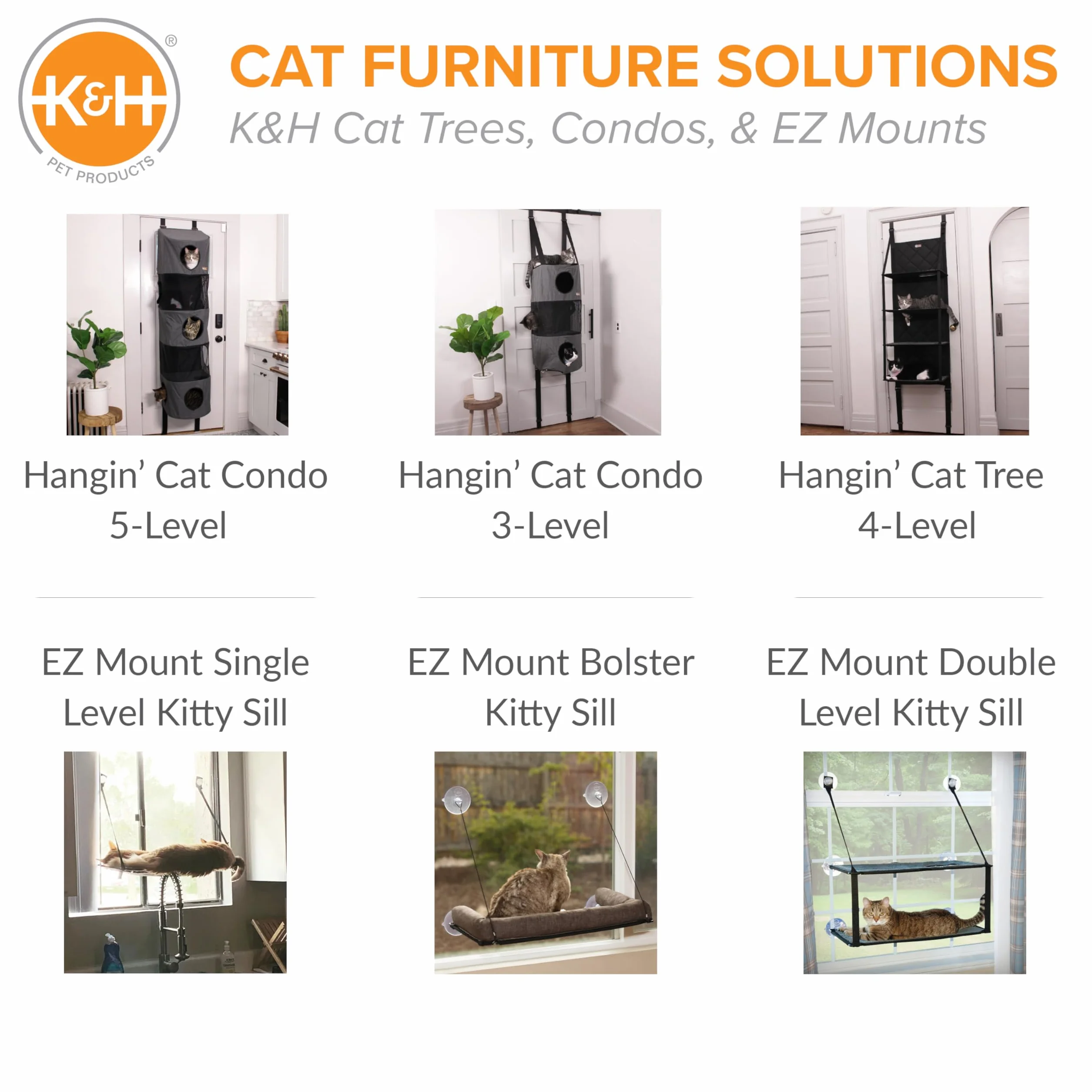 K&H EZ Window Mount Kitty Sill łóżko dla kota