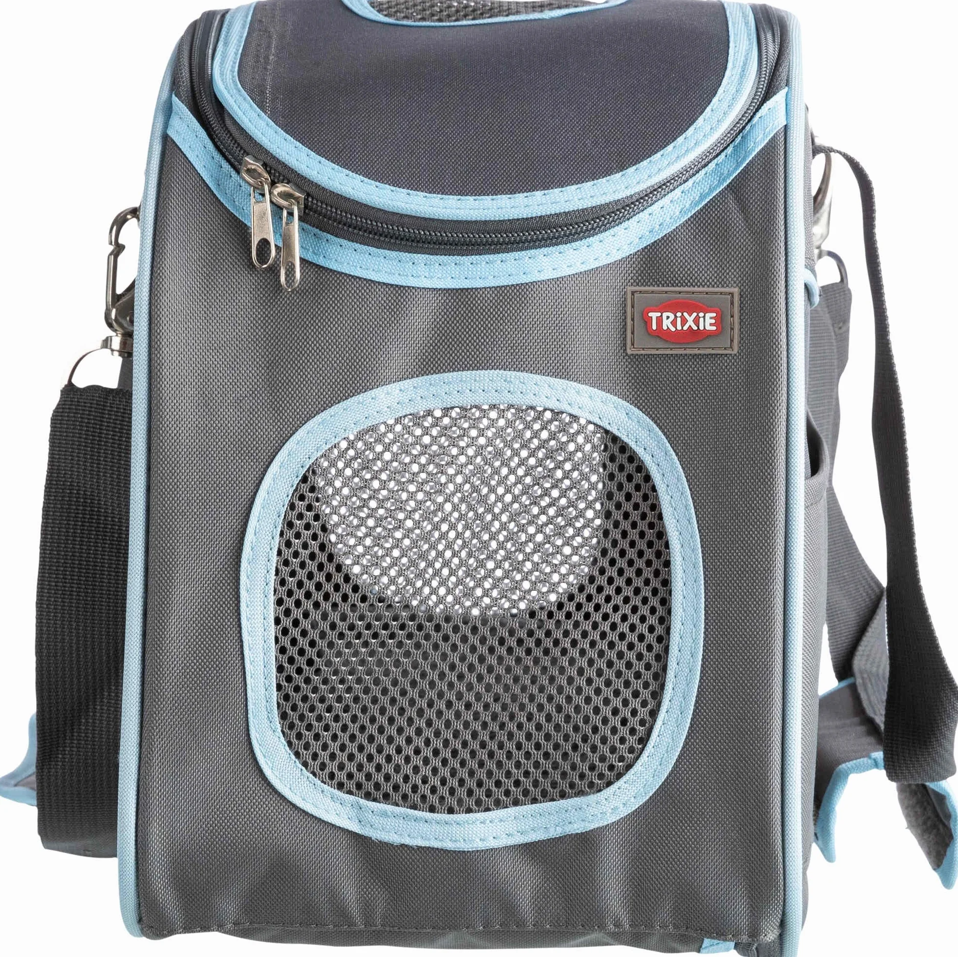 TRIXIE 28856 torba Alison, 20 × 29 × 43 cm, szary/niebieski