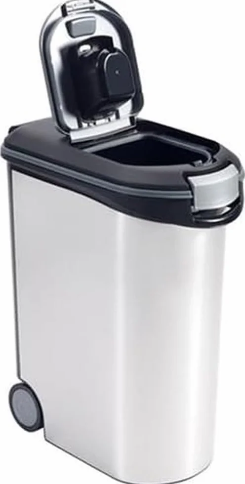CURVER K&BZ POJEMNIK NA ŻYWNOŚĆ Metaliczny 20KG 54L