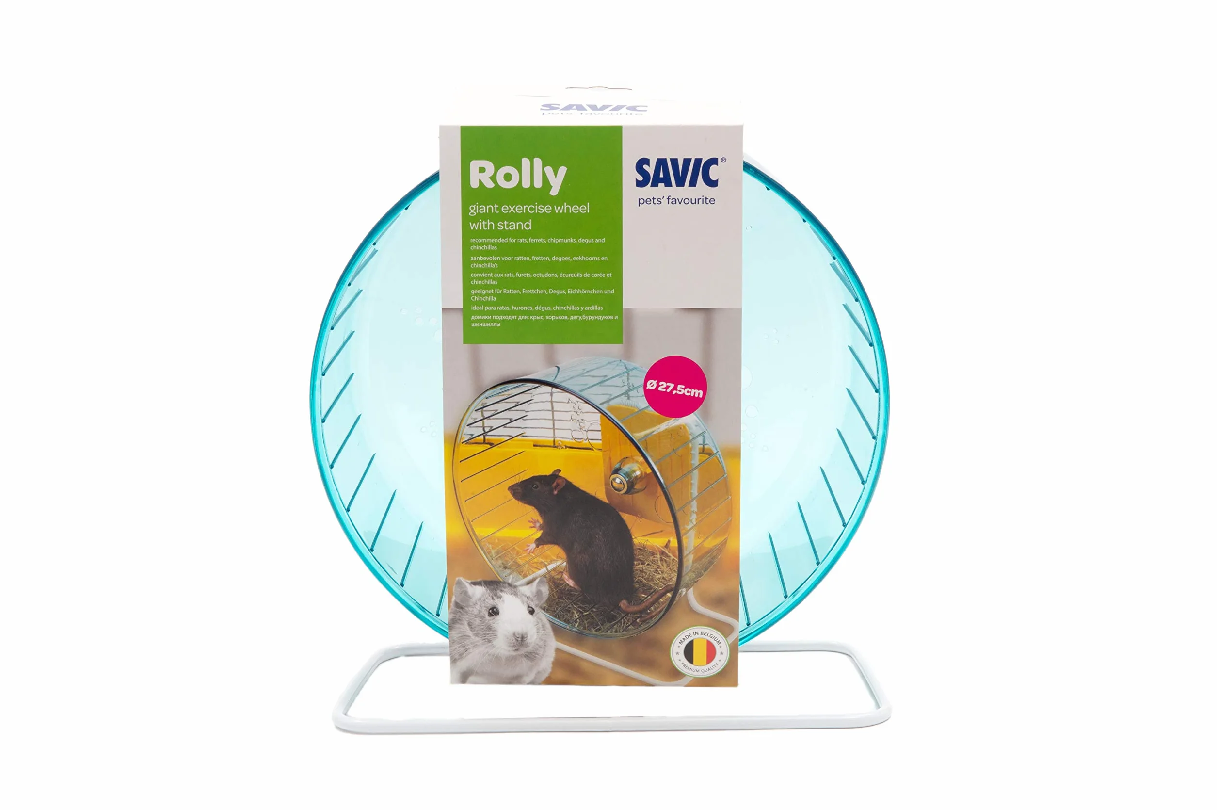 Savic Rolly Giant + stojak koło do ćwiczeń średnica 27,5 cm