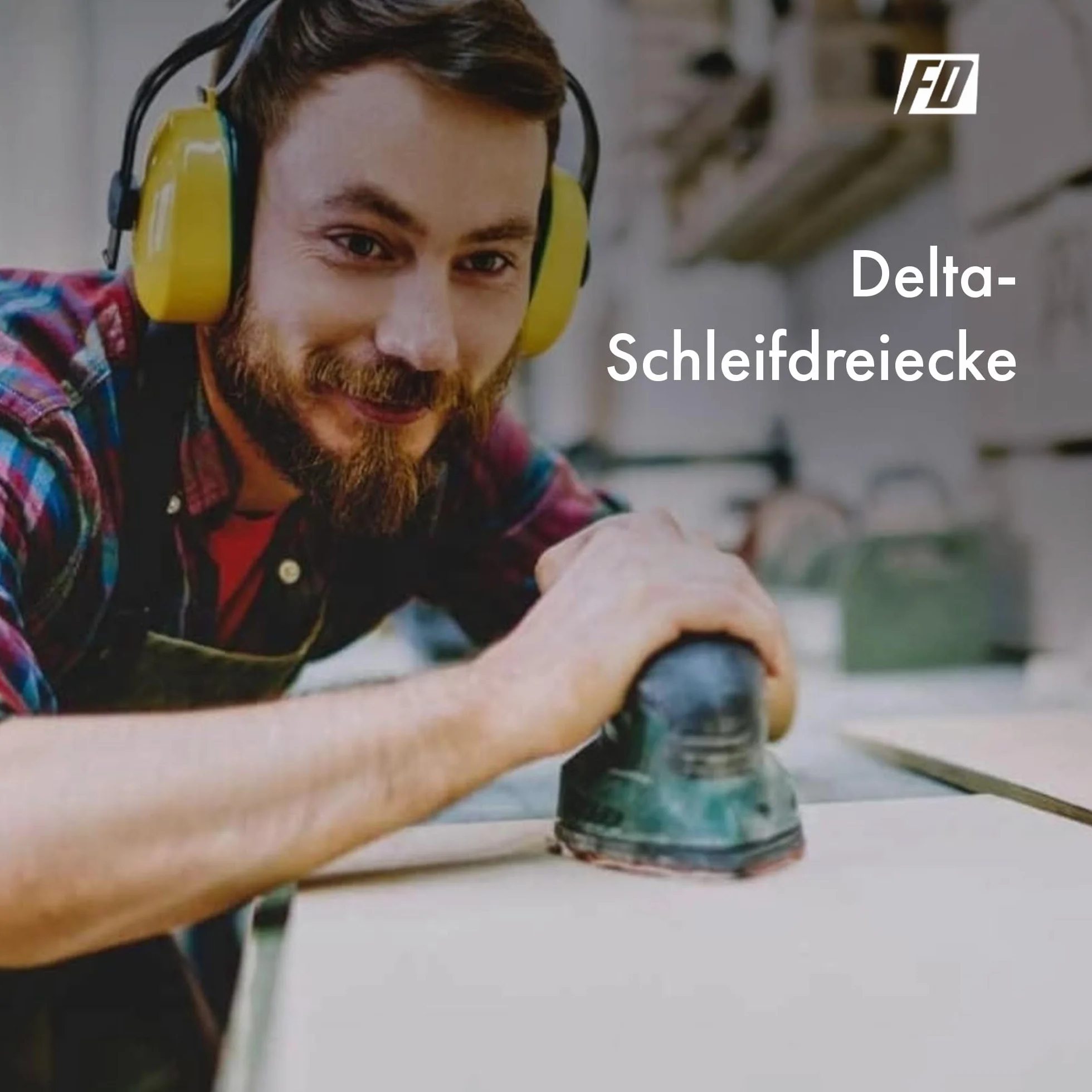 Delta-Trójkąty szlifujące │ 120 sztuk │ 6 otworów │ 93 x 93 mm │ Mixpack (20 x ziarno 40/60/80/120/180/240 każdy) │ do szlifierek delta │ Arkusze ścierne │ Papier ścierny