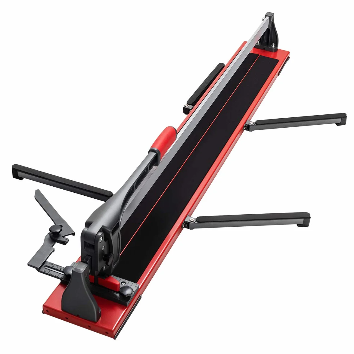 COSTWAY ręczna przecinarka do płytek, ręczny przecinak do płytek 120 cm długość cięcia / 16 mm grubość cięcia/Kąt od 0° do 60° (48’’/143 x 23 x 23 cm)