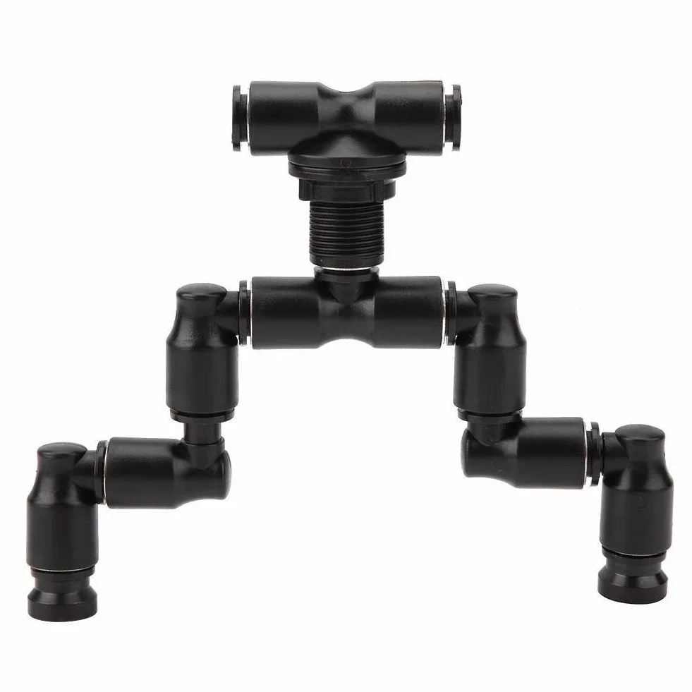 KSTE Gady Fogger Mgła Opryskiwacz, Dysza Terrarium dla Gadów, 360° Regulowany Akwarium System Mgła dla Zbiornika Tropikalnego Lasu deszczowego 1/4 ''