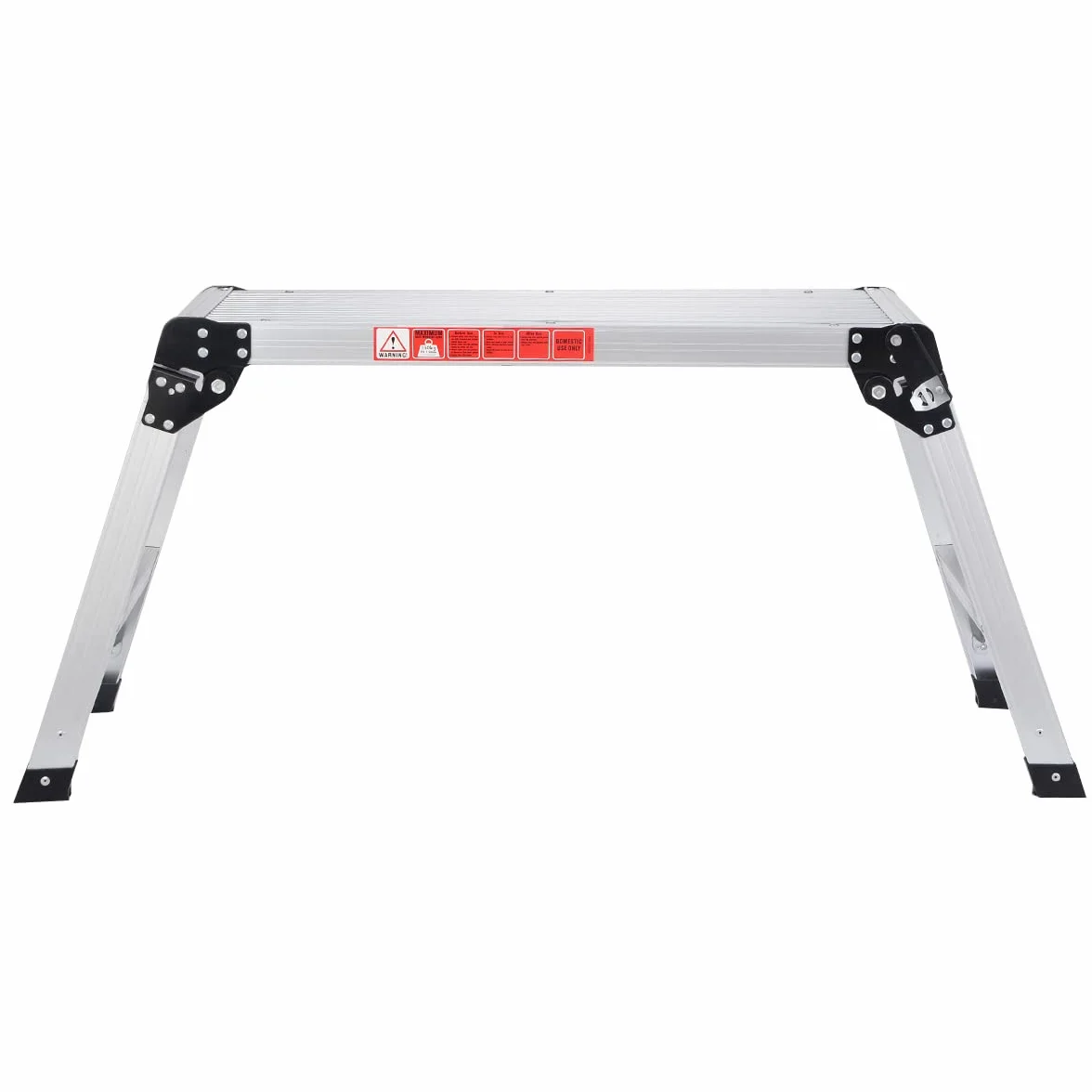 COSTWAY Aluminiowa platforma robocza składany stół warsztatowy 150 kg z matami antypoślizgowymi