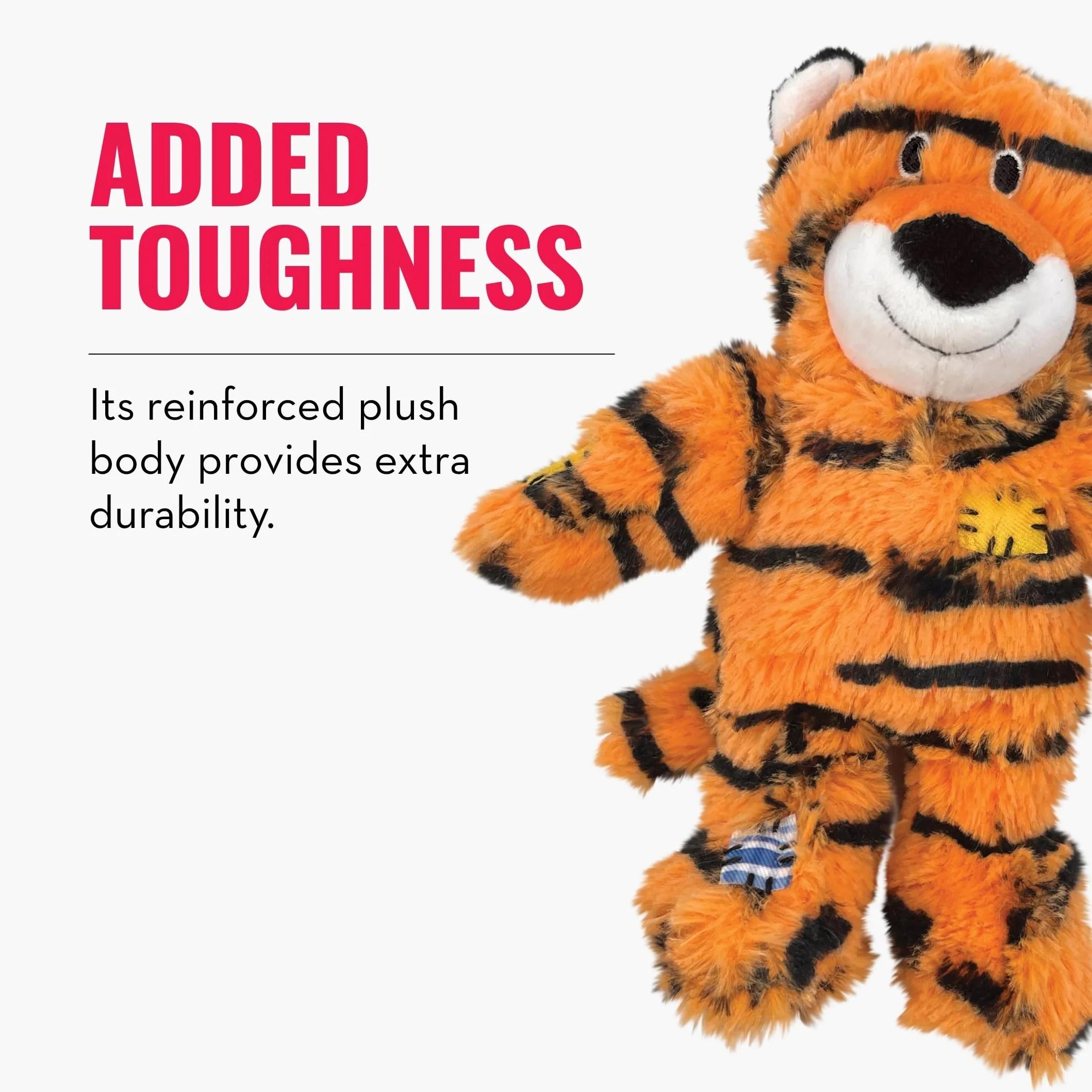KONG Wild Knots Tiger M/L zabawka dla psa