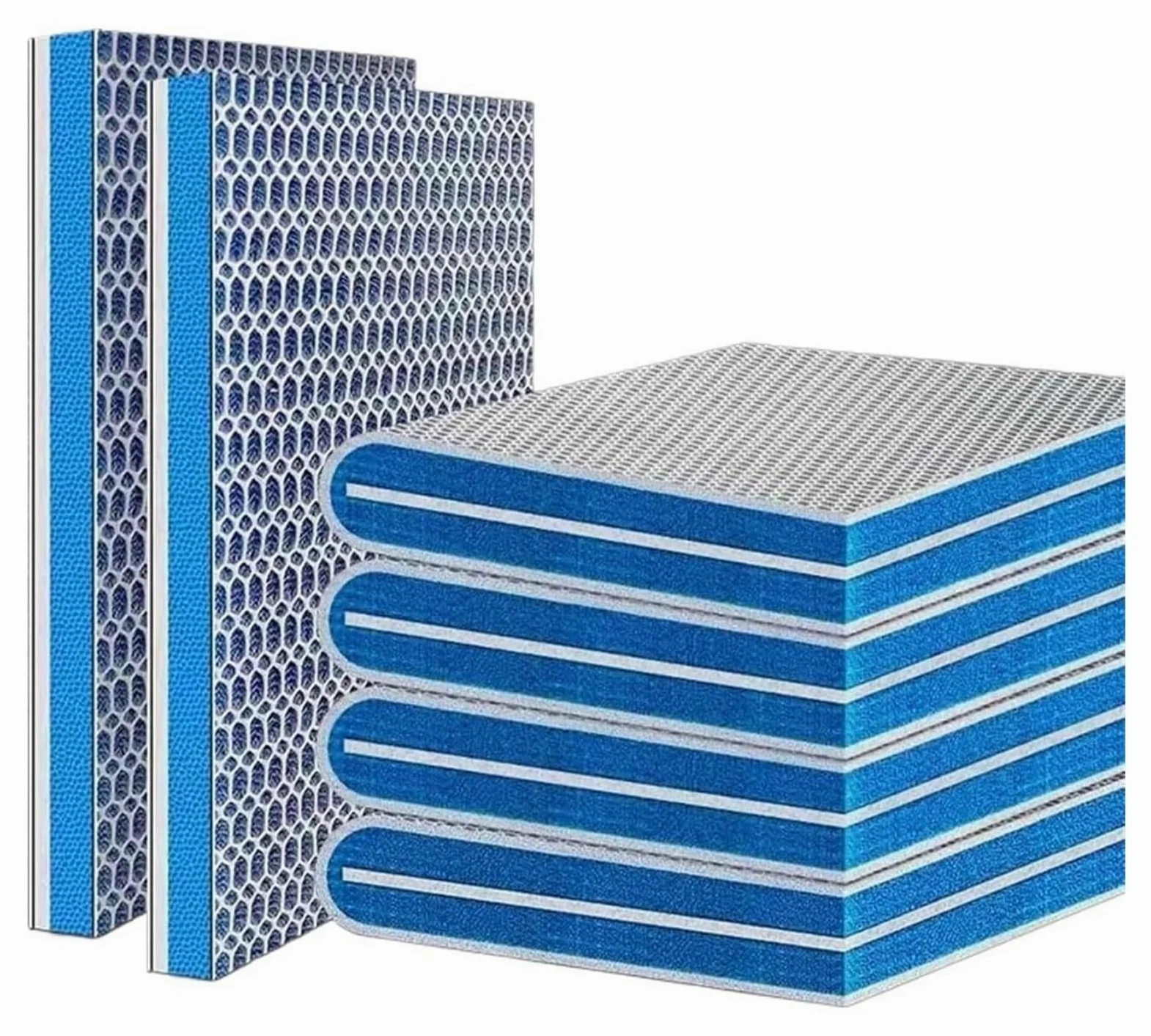 Gąbkowa podkładka filtracyjna | Wiele rozmiarów akwarium rium: 50x11x2cm, 30x39,5x2cm, 40x50x2cm(40x50x2cm)