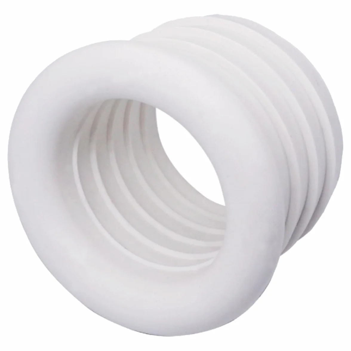 SKIR'CO Łącznik rury spustowej reduktor 32 x 25 mm biała guma