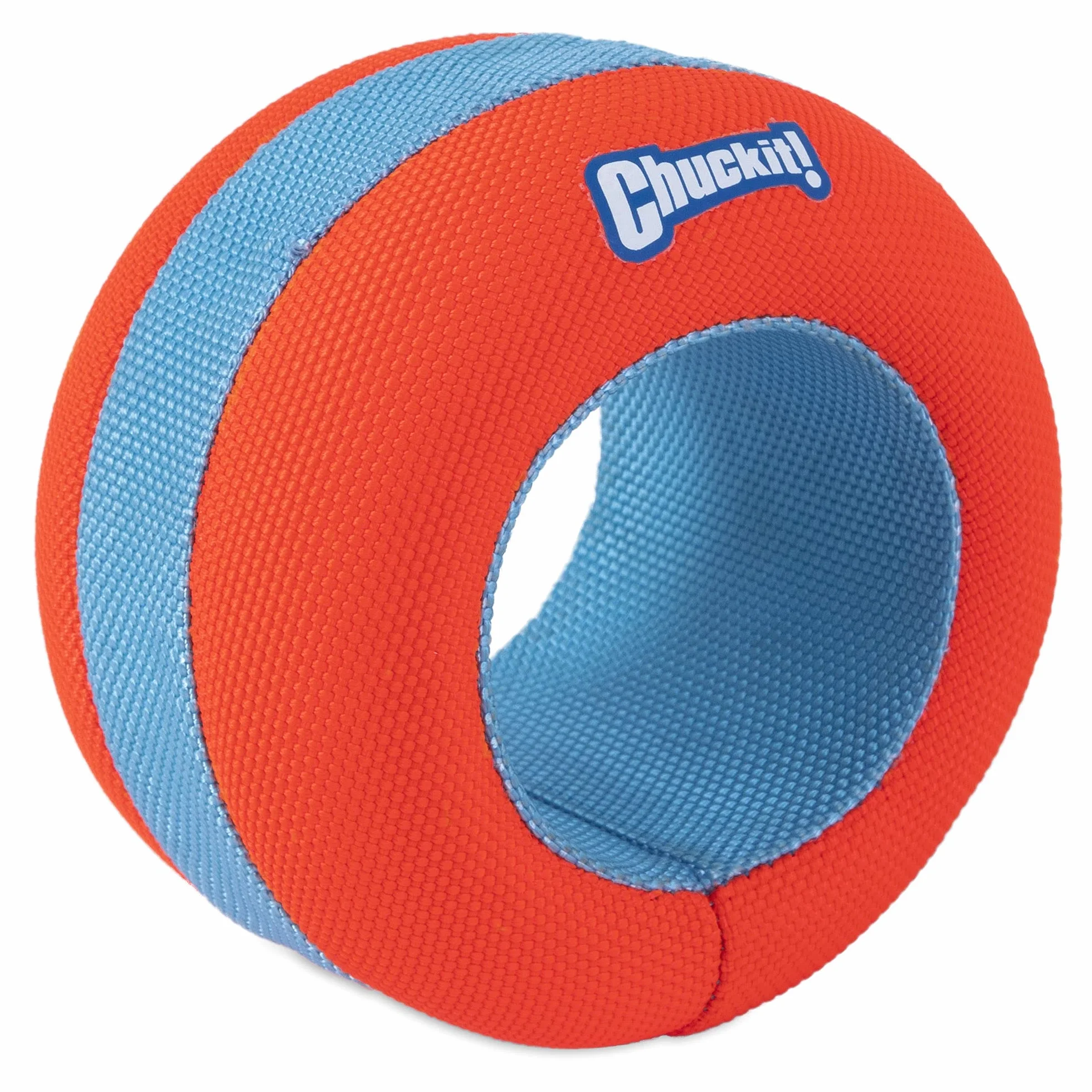 Chuckit! - Amphibious Roller – zabawka do pościgu dla psów – niezatapialna zabawka, która unosi się na powierzchni wody, koło do zabaw wodnych, rozmiar uniwersalny, średnica 10 cm