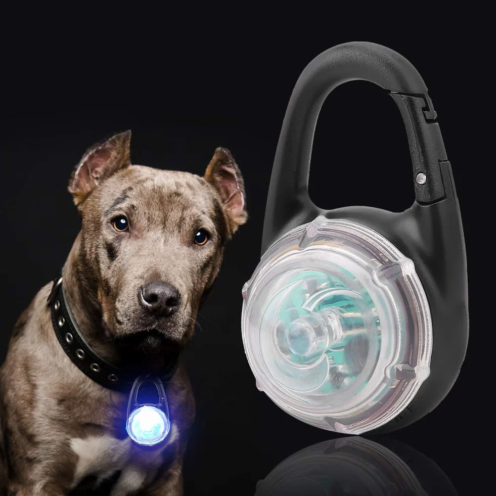 Naszyjnik LED Pet Dog Naszyjnik Świecący kołnierz Pies Luminous Night Walking Light Wisiorek bezpieczeństwa Pet Safety Stroboskop Naszyjnik Światła do chodzenia Ostrzeżenie(siedem kolorów)