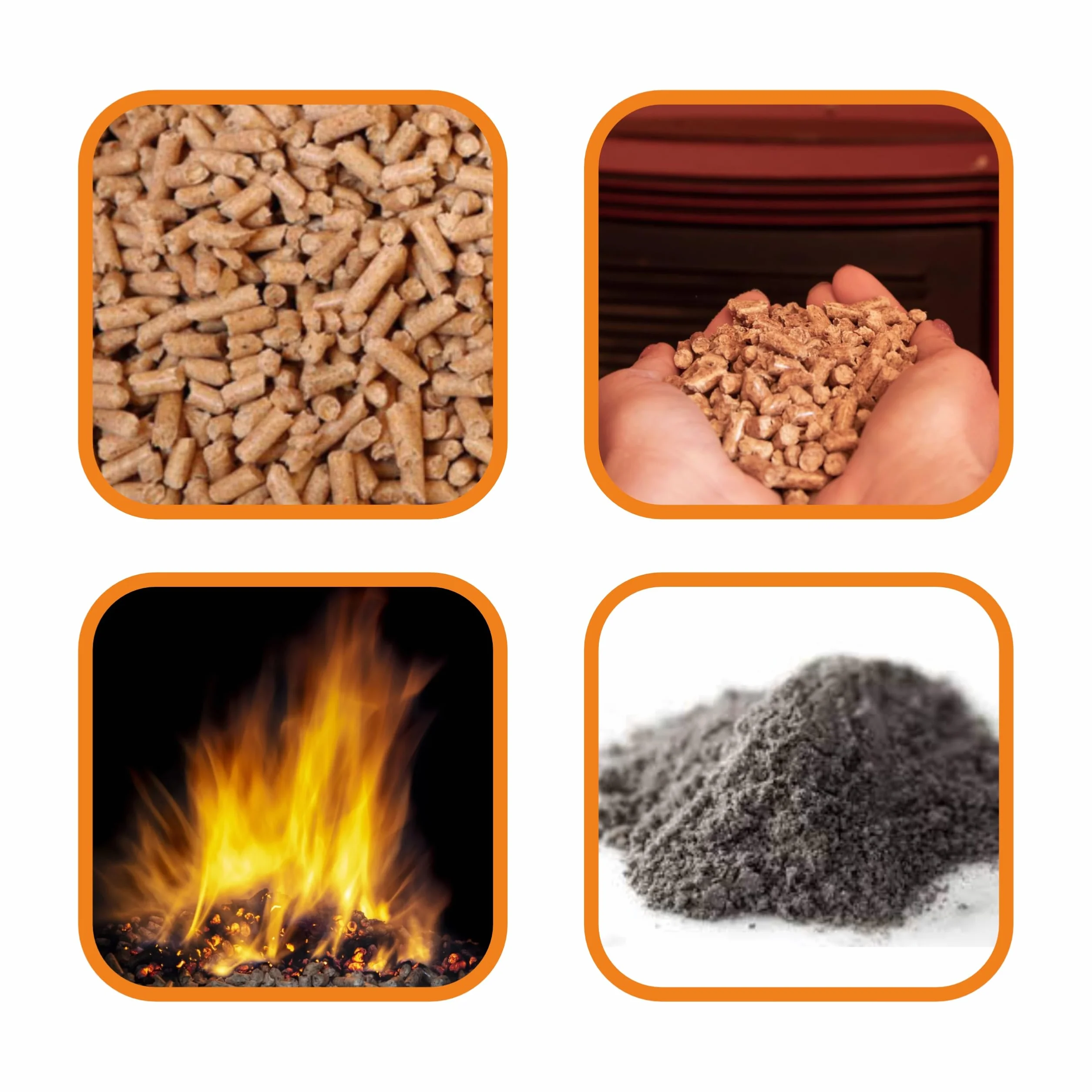 Pellet grzewczy sosnowy 6 mm 15 kg x 2 worki 30 kg