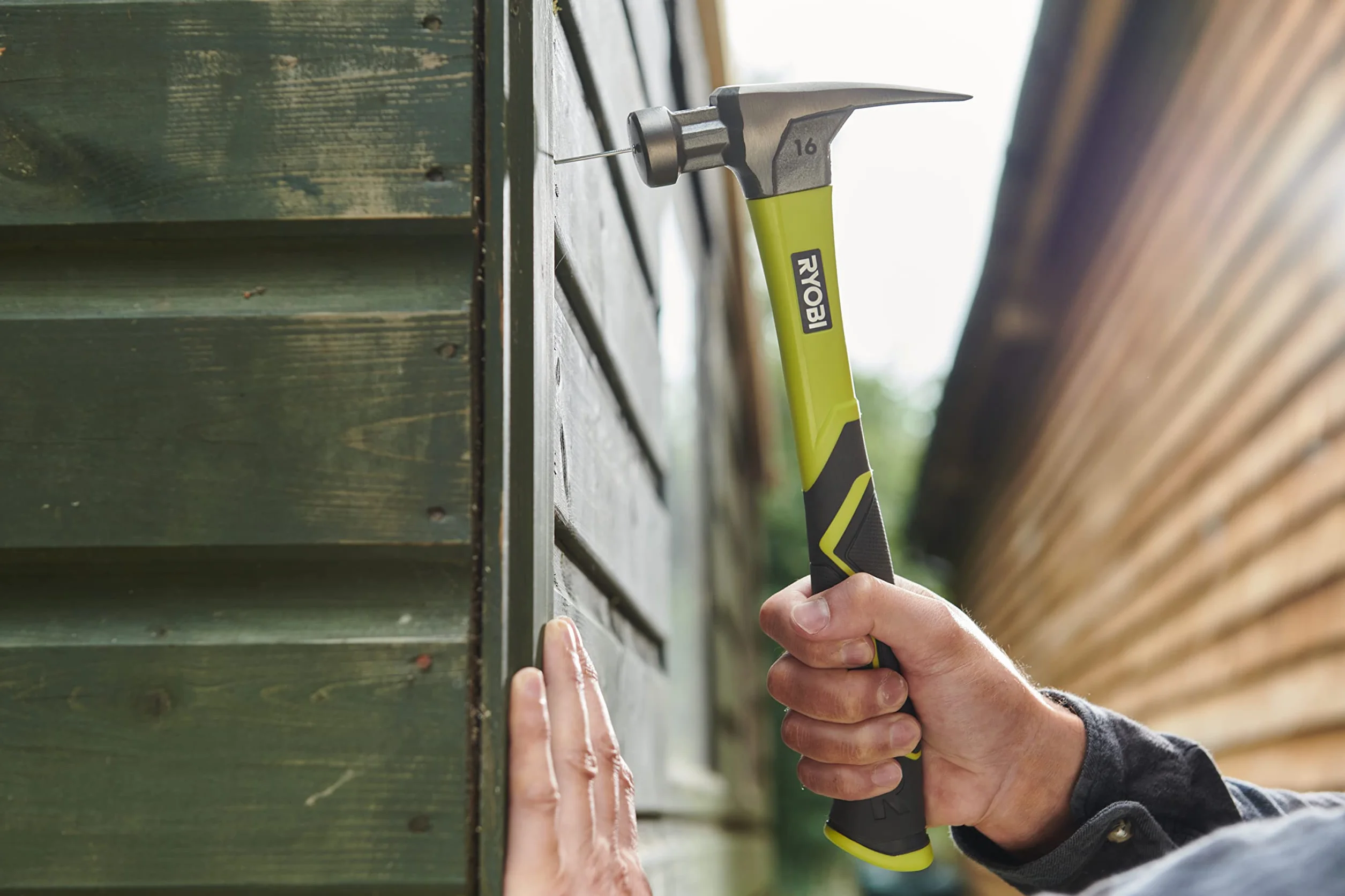 Ryobi RH16FSS Młotek Ramowy, 473 ml Zielony, Czarny