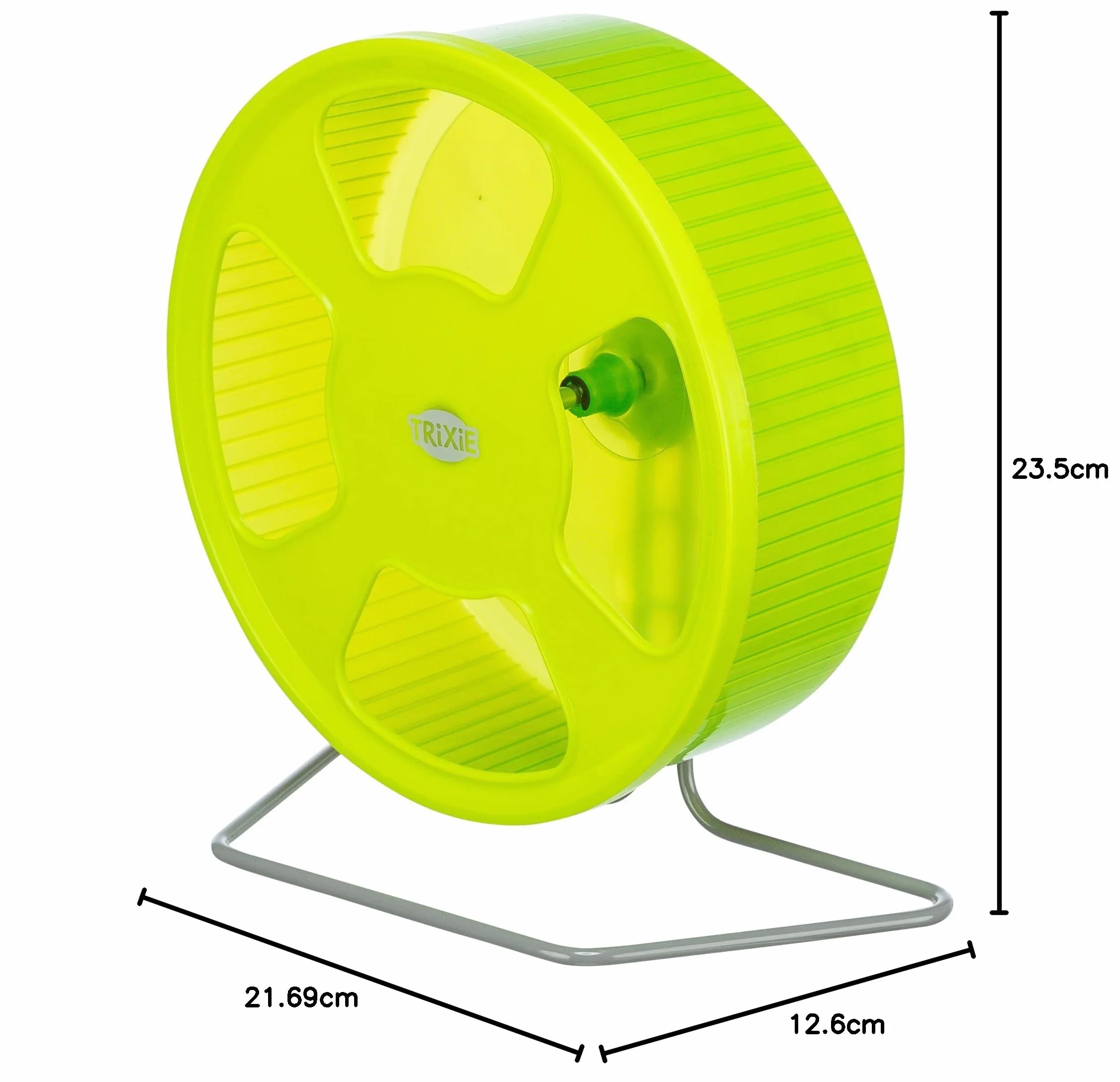 Trixie 61010 Kołowrotek dla Gryzonii, Zielony, Ø 20 cm