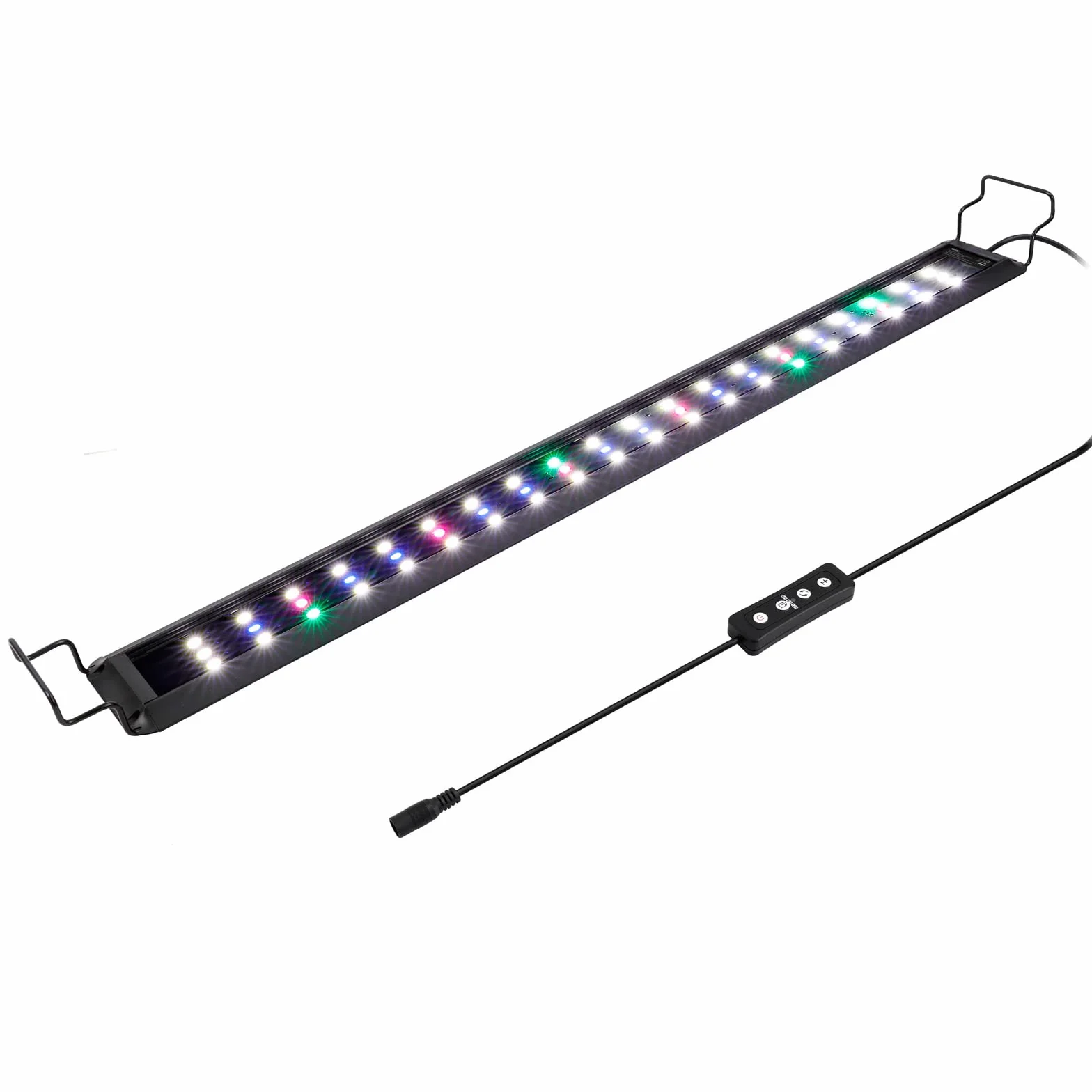 Hygger Oświetlenie akwarium LED 20W RGB 10 poziomów jasności timer 3 tryby zbiornik 60-82 cm