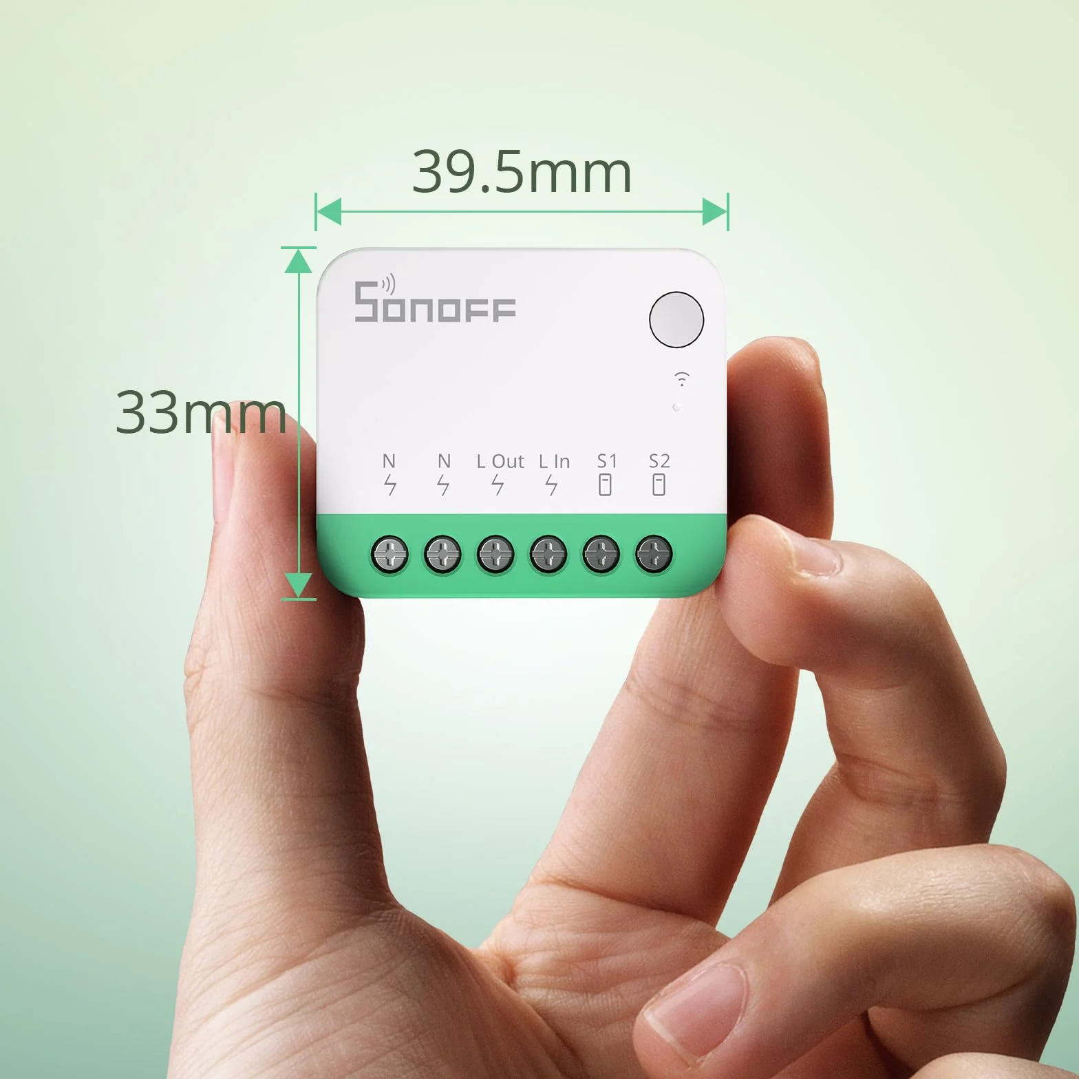 SONOFF MINIR4M Matter Wlan Smart Relais, przełącznik WiFi 2-drożny mini moduł DIY, kompatybilny z Apple Home, Alexa i Google Home