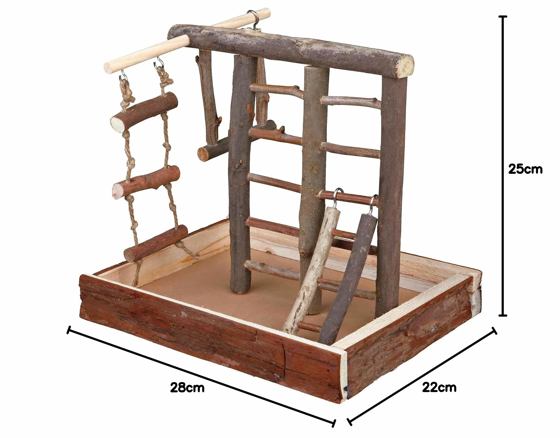 Trixie 5660 Natural Living Plac zabaw 28 × 25 × 22 cm