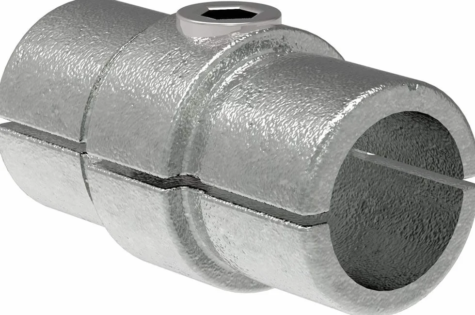 Łącznik rurowy wewnętrzny żeliwo ciągliwe ocynkowane 33,7 mm Fenau