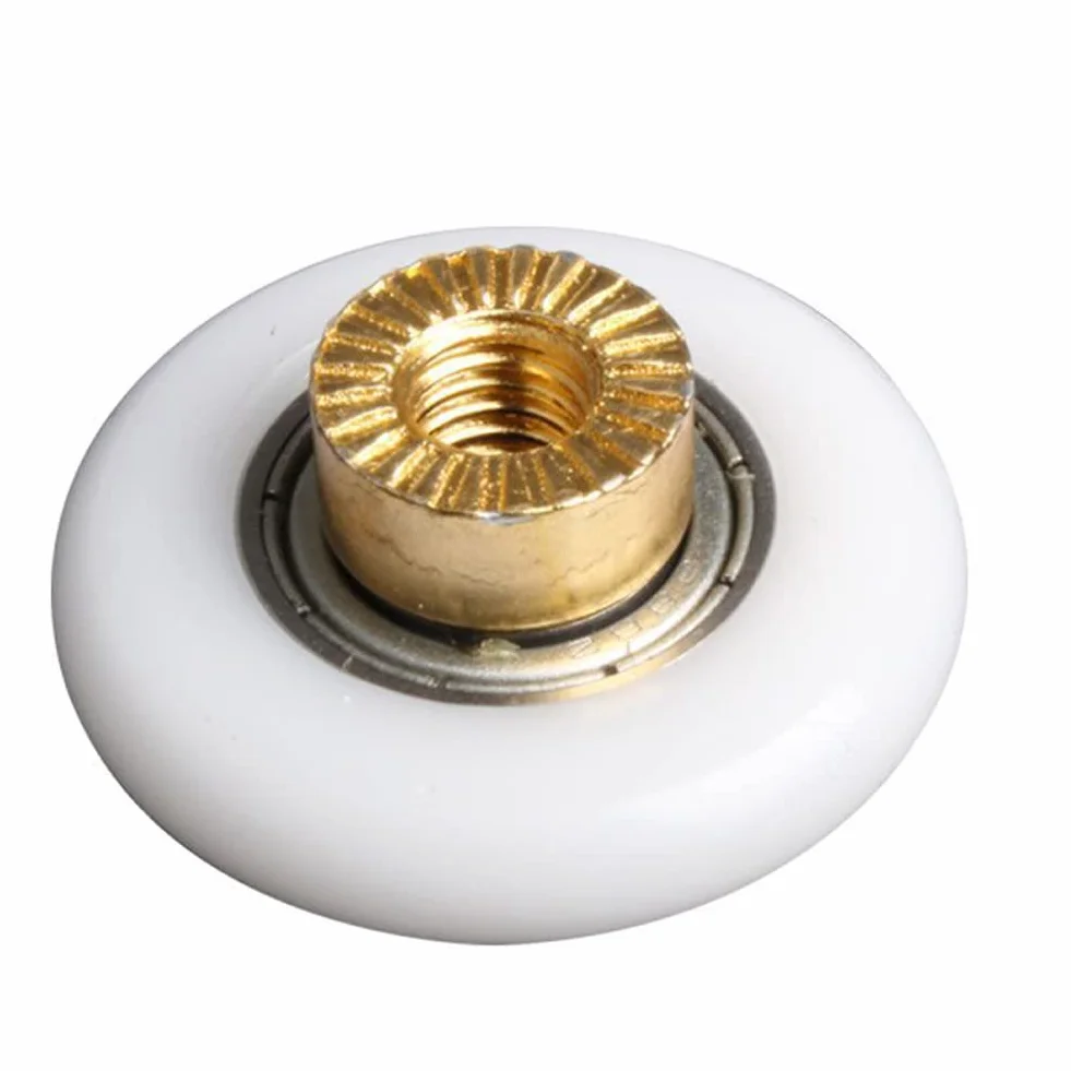 NA 4 szt. Wymienne rolki do drzwi prysznicowych / szyny / koła 20 mm/23 mm/25 mm/27 mm średnicy