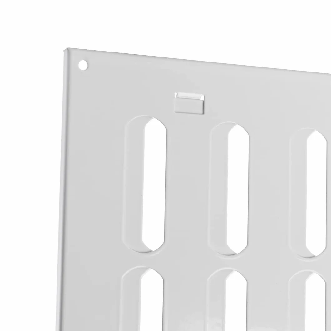 300x150mm biała kratka przesuwna z blachy stalowej - kratka wentylacyjna kratka wentylacyjna kratka wentylacyjna