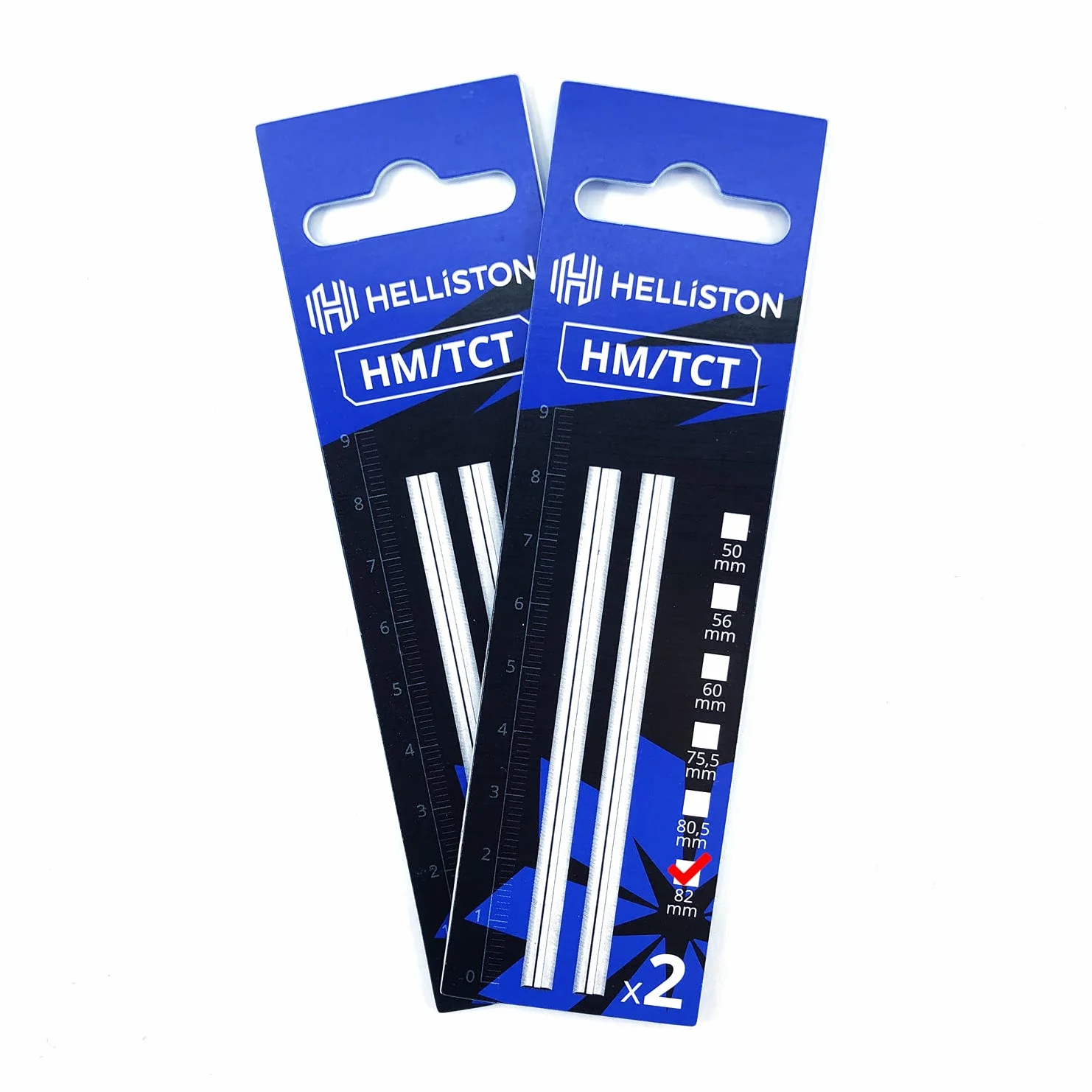 HM/TCT Noże do strugarki WORX WX615 BEZ PLASTIKU, 82mm (2 kompletów = 4 noże do strugarki)