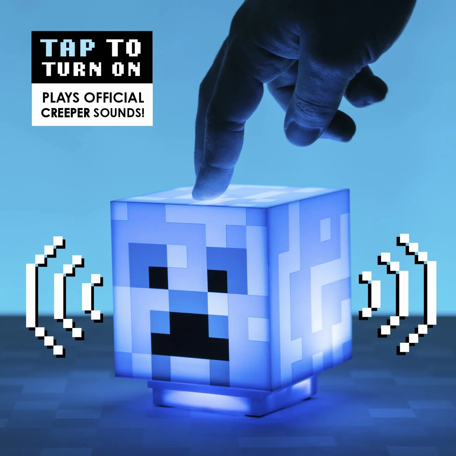 Minecraft Charged Creeper Light z dźwiękami Creeper