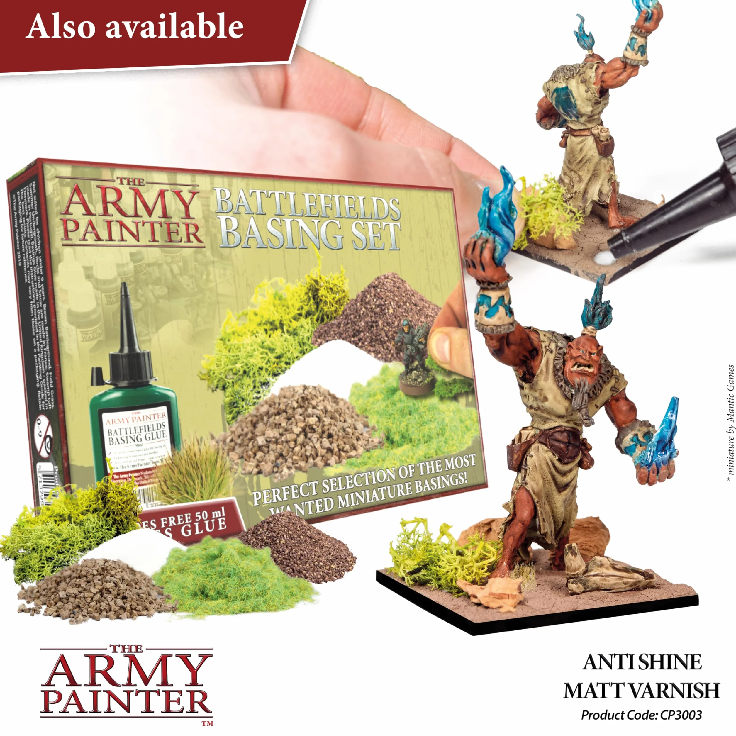 The Army Painter Anti Shine Matt Varnish Quickshade Protector do miniatur akryl w sprayu