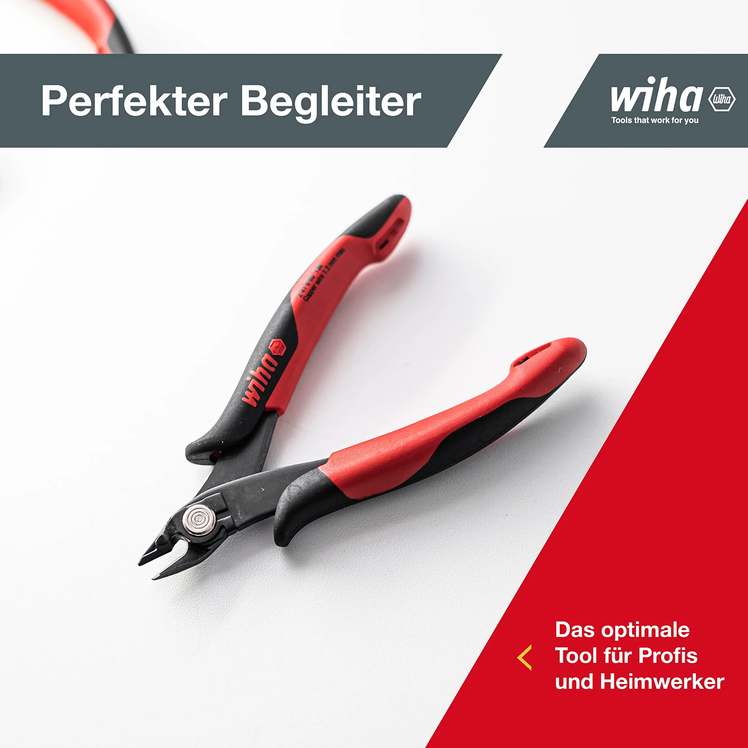 Wiha Precyzyjne szczypce boczne 130 mm do elektroniki