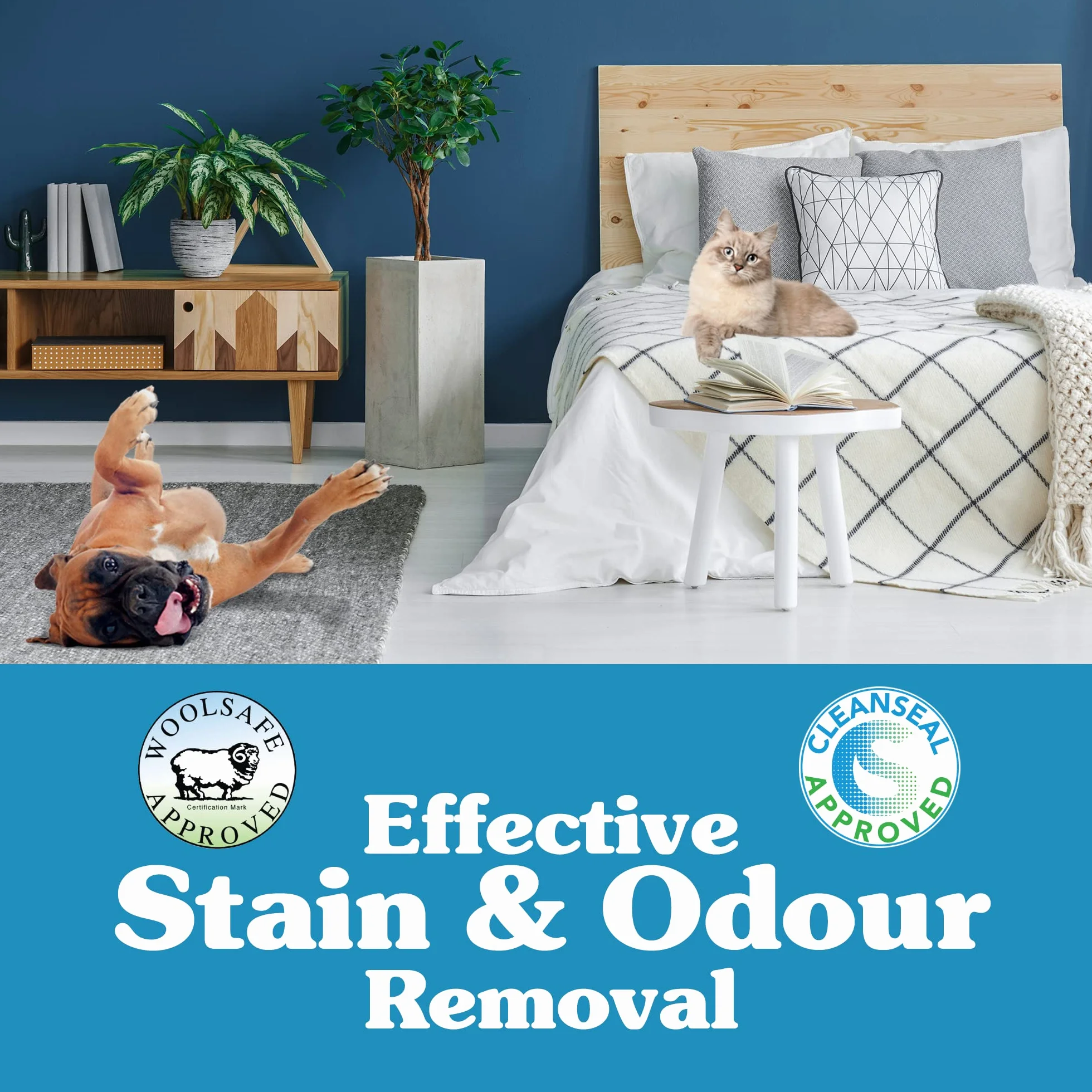 Simple Solution Cleaning Power Środek do Usuwania Plam i Zapachów Zwierząt Domowych, 400ml