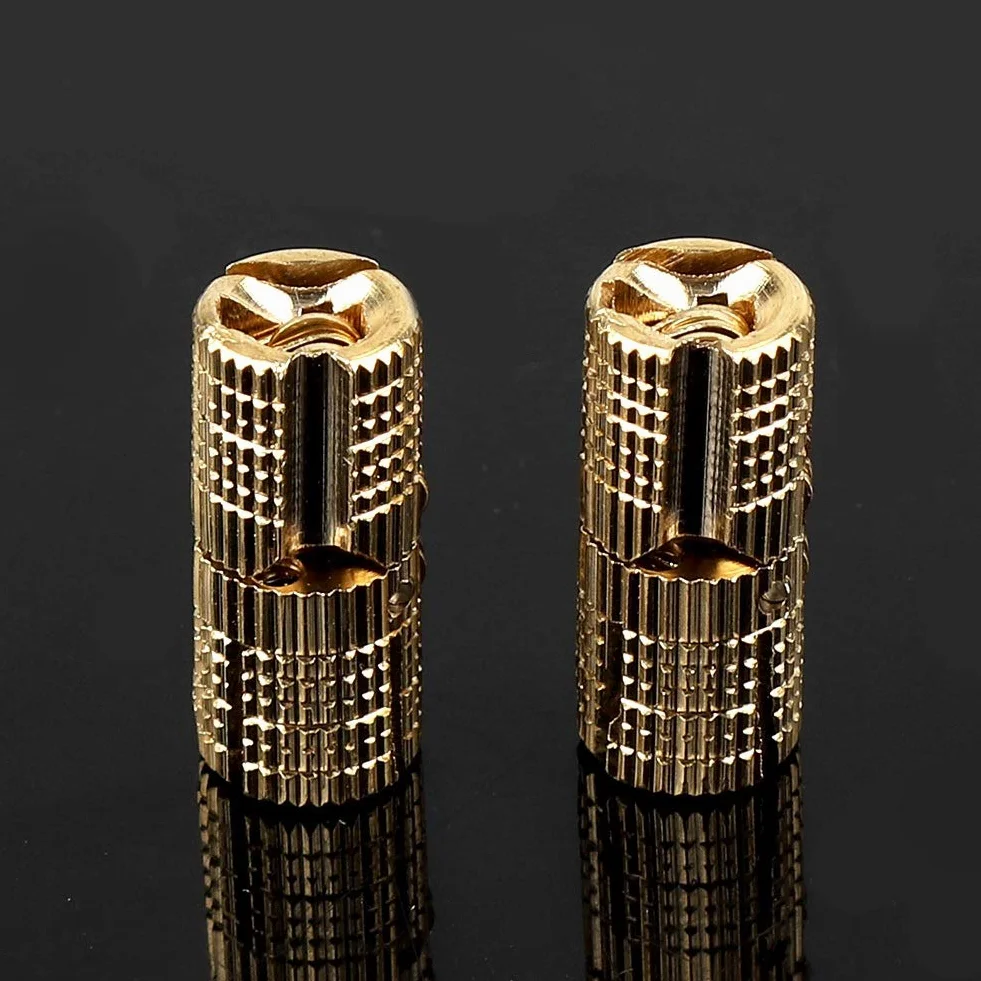 Eastbuy Zawias beczki - 4 cz??ci/pakiet mied? mosi?dz szafka pude?ko pude?ko na prezent ukryty zawias beczki 8 mm k?t otwarcia 180°
