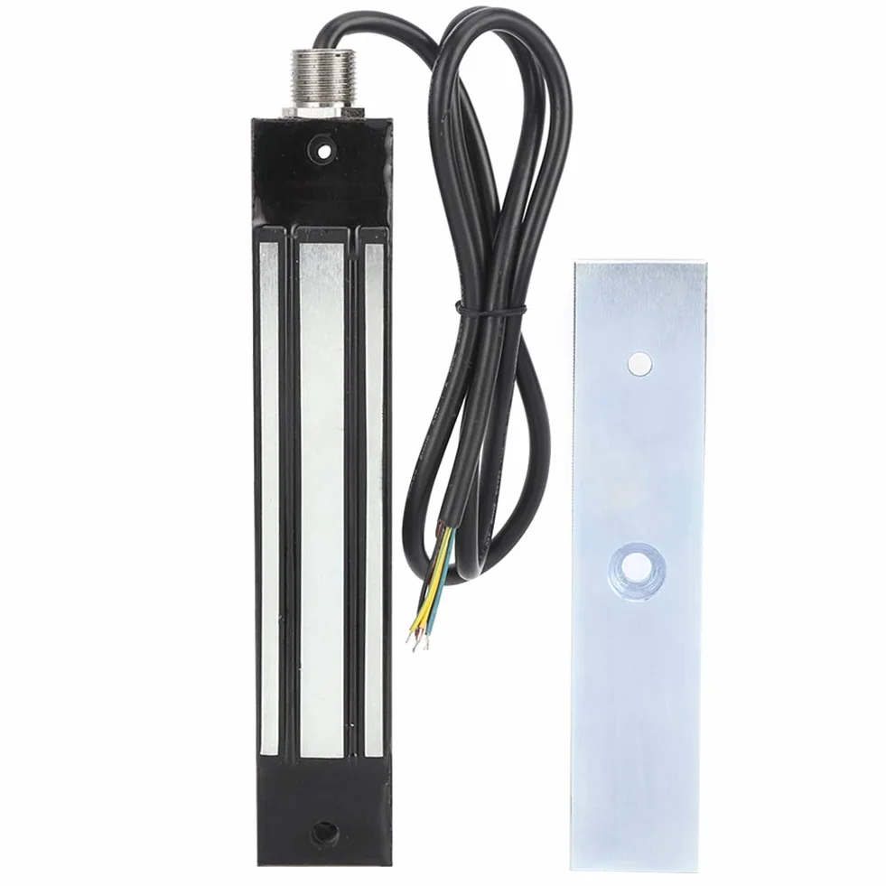 Sonew 280 kg DC12 / 24V kontrola dostępu magnetyczny zamek do drzwi, wodoodporny elektryczny zamek magnetyczny ze stali nierdzewnej do drzwi drewnianych, szklanych, metalowych, przeciwpożarowych
