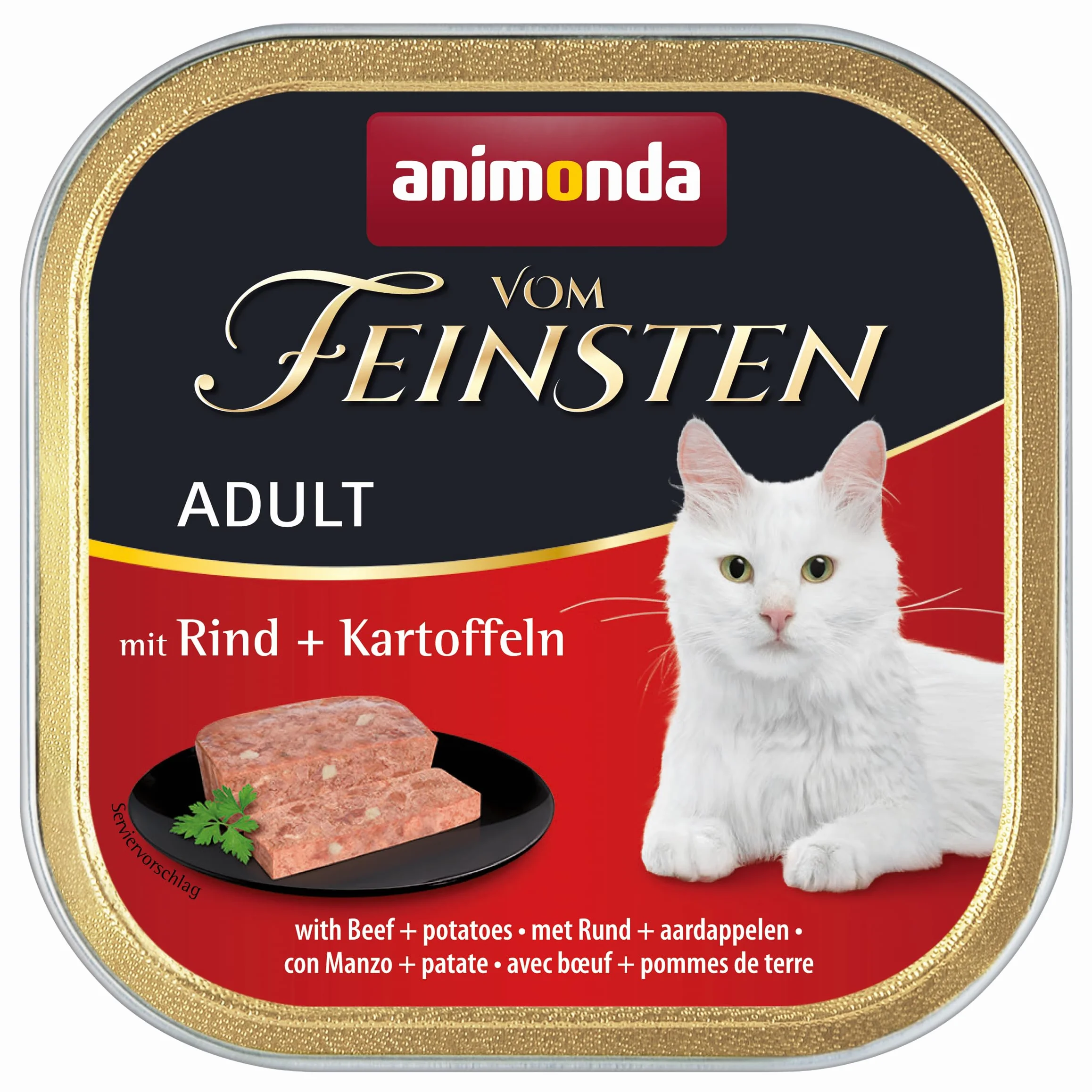 Animonda Vom Feinsten Karma dla Kotów, Mieszanka Ryb/Mięsa, 32x100 g