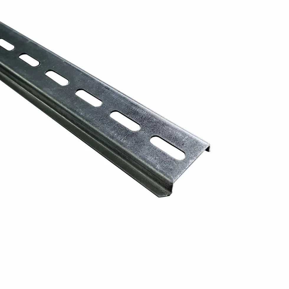 50 cm szyna nośna szyna montażowa szyna DIN TH35 perforowana ocynkowana wolt toktorowy 0984
