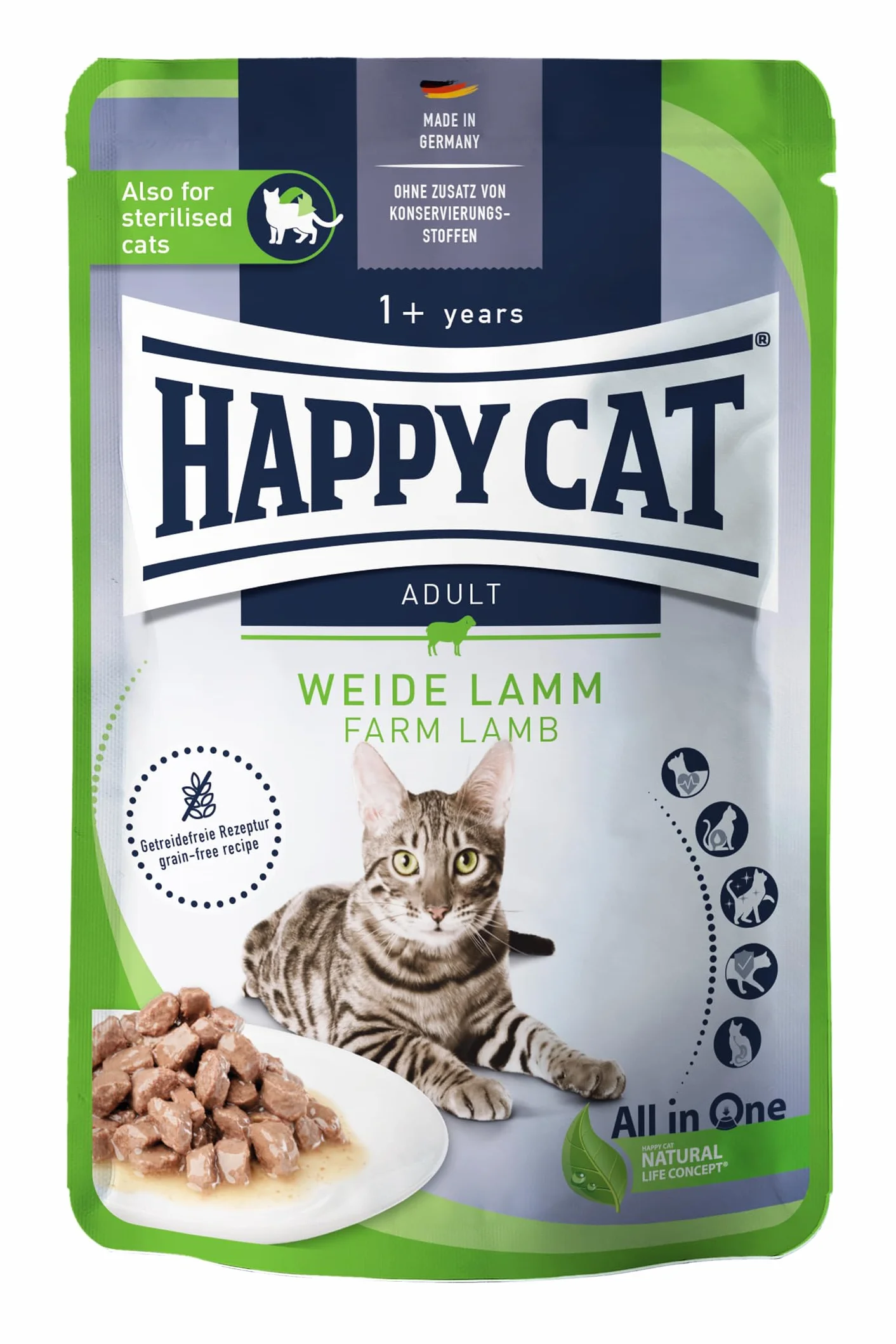 Happy Cat Culinary Meat in Sauce Weide Lamb Pouch 85 g