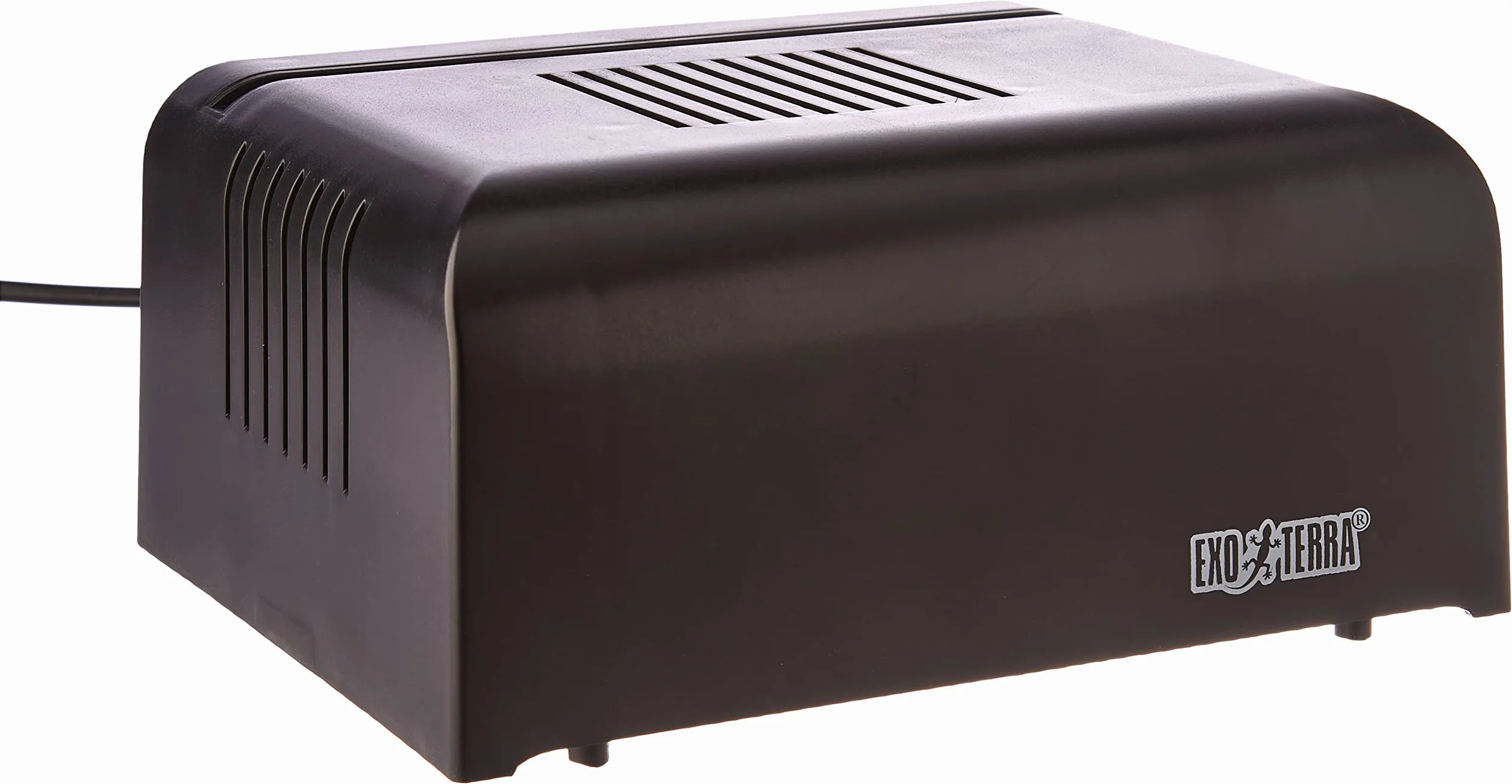 Exo Terra Nano-plastikowy baldachim do PT2601, czarny zewnętrzny połysk chromowany wewnętrzny