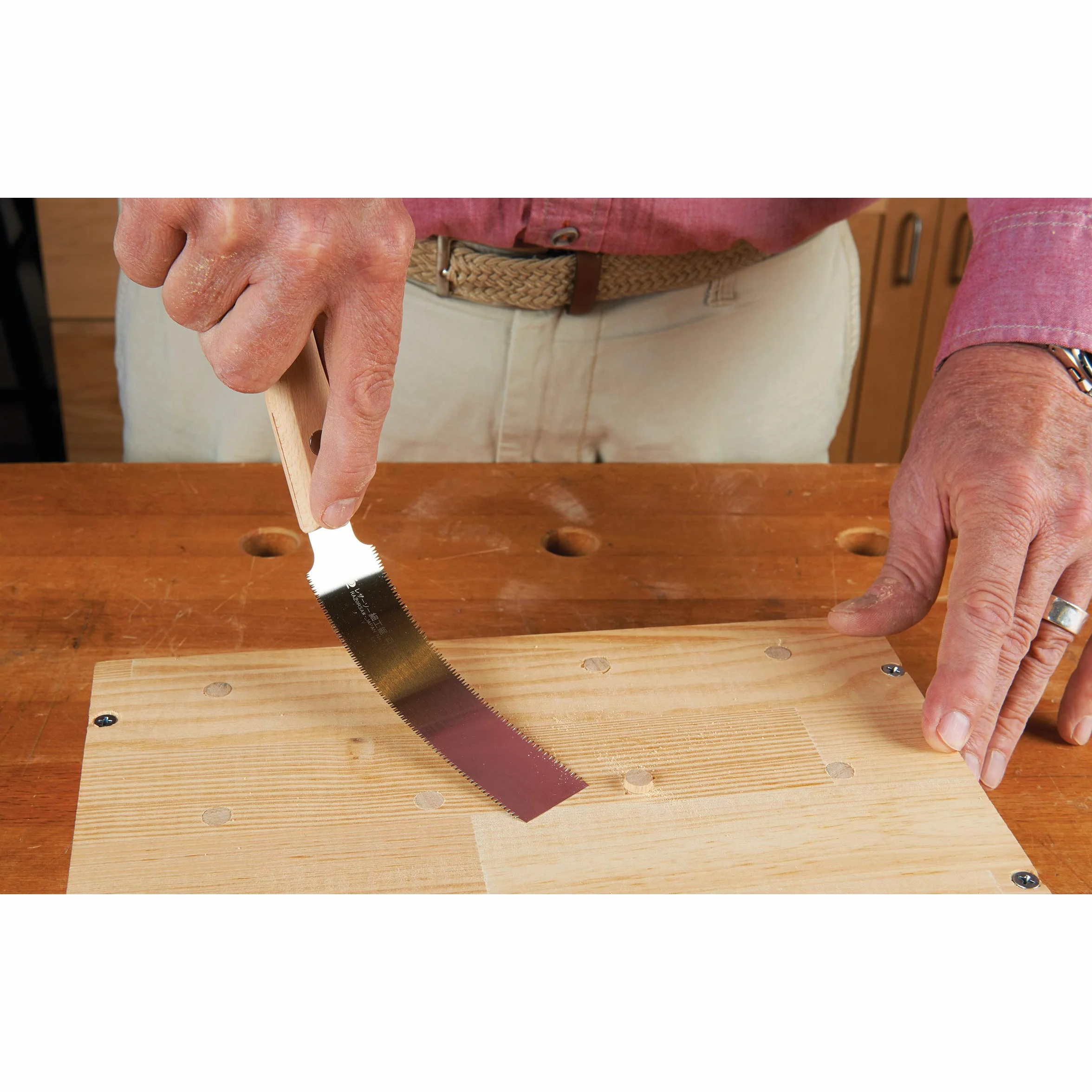 Gyokucho Razor saw Piła do spłukiwania podwójna krawędź 125 (Japonia import)