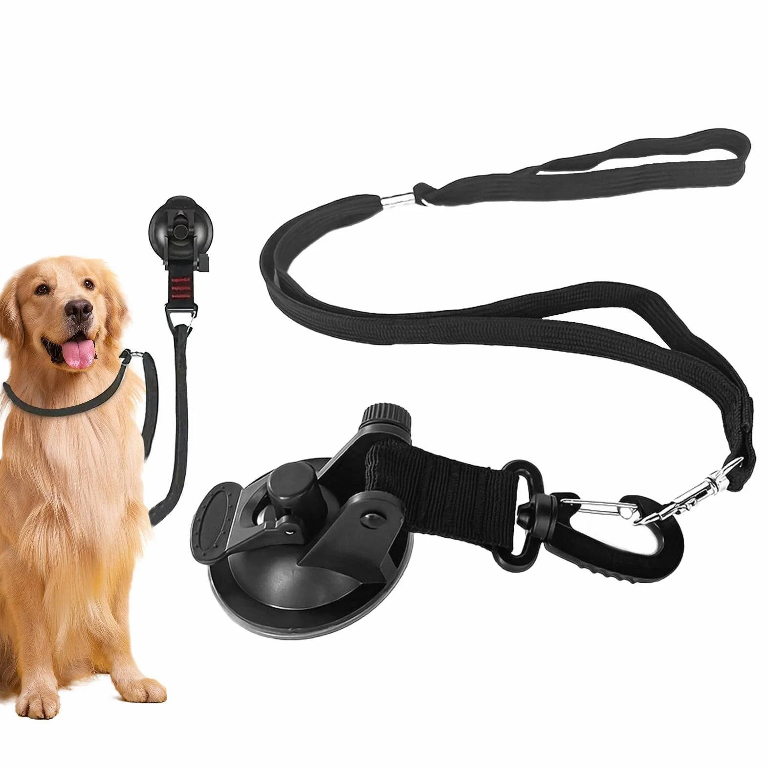 Pies Bathing Tether, Suction Cup Restraint, Grooming Safety Strap, regulowany design bez poślizgu, dla małych średnich psów, lalek, kąpieli, pod prysznic, pielęgnacja domu, kontrola czyszczenia