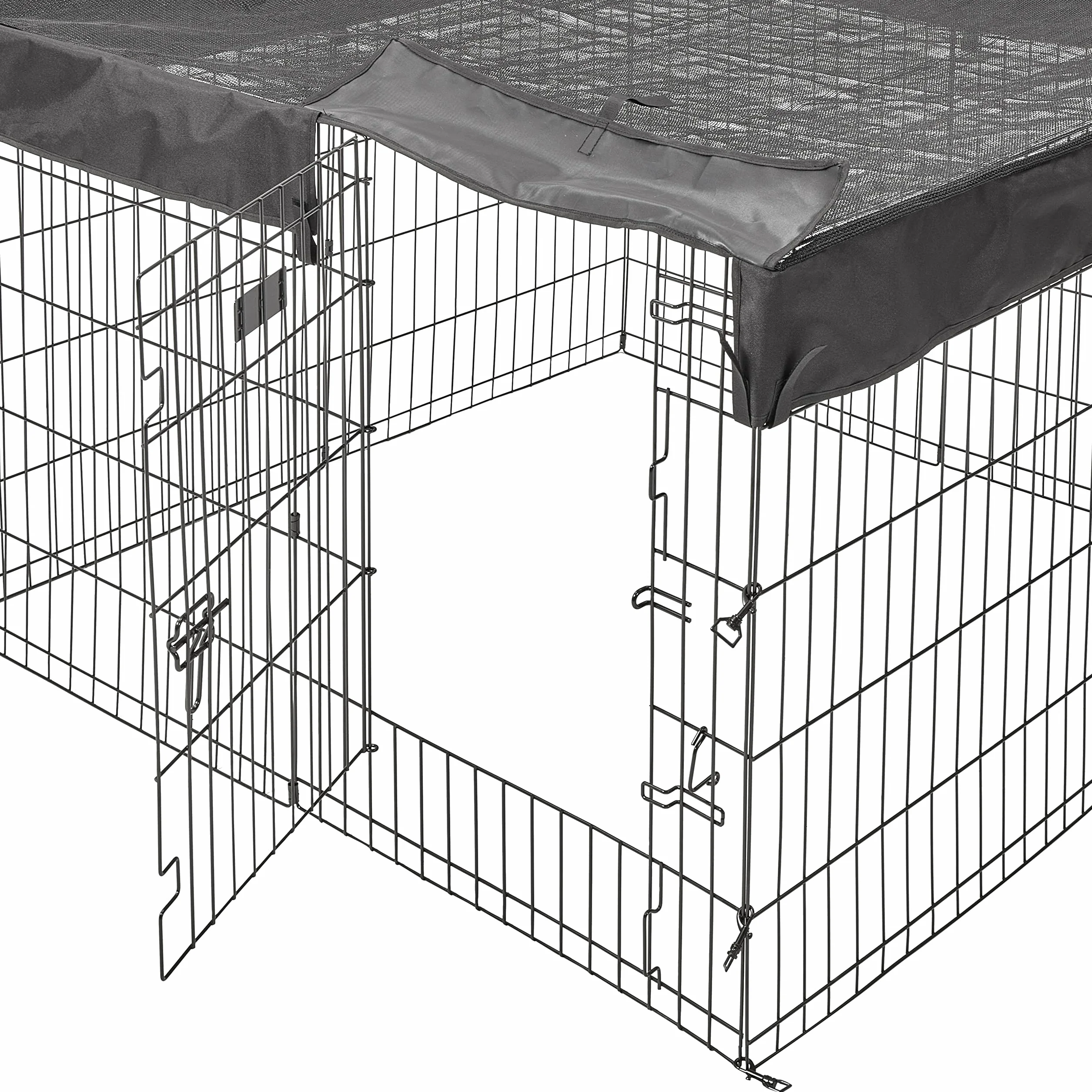 MidWest Homes for Pets Kwadratowy długopis do ćwiczeń siatkowy filtr przeciwsłoneczny do kojec dla psa, pasuje do wszystkich i nowych długopisów do ćwiczeń, zaprojektowany, gdy pióro do ćwiczeń jest
