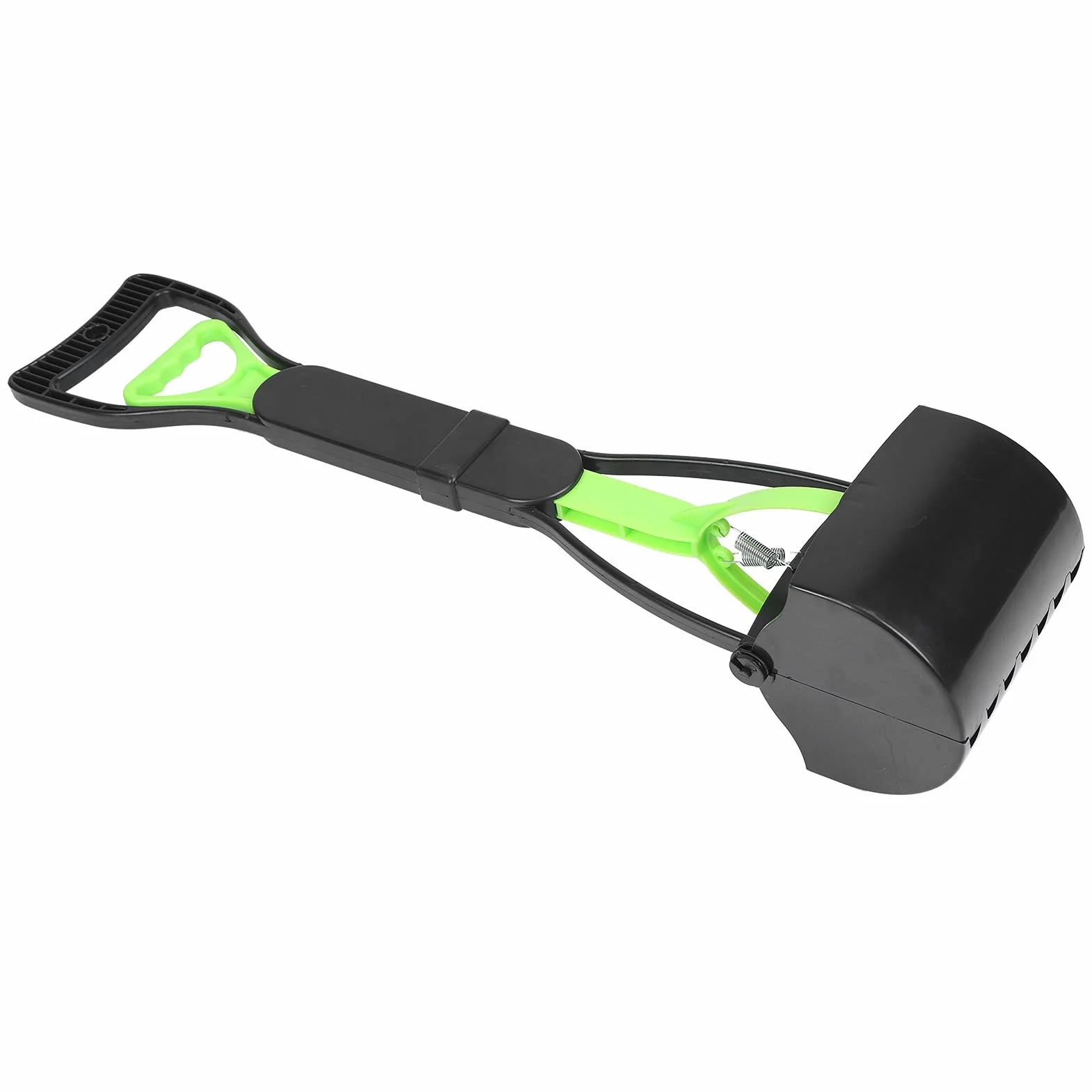 Szufelka dla Psa 60 Cm Długa Rączka Szufelka do Odchodów Szufelka dla Psa z Długą Rączką do Zbierania Obornika z Długą Rączką(Zielony i czarny)