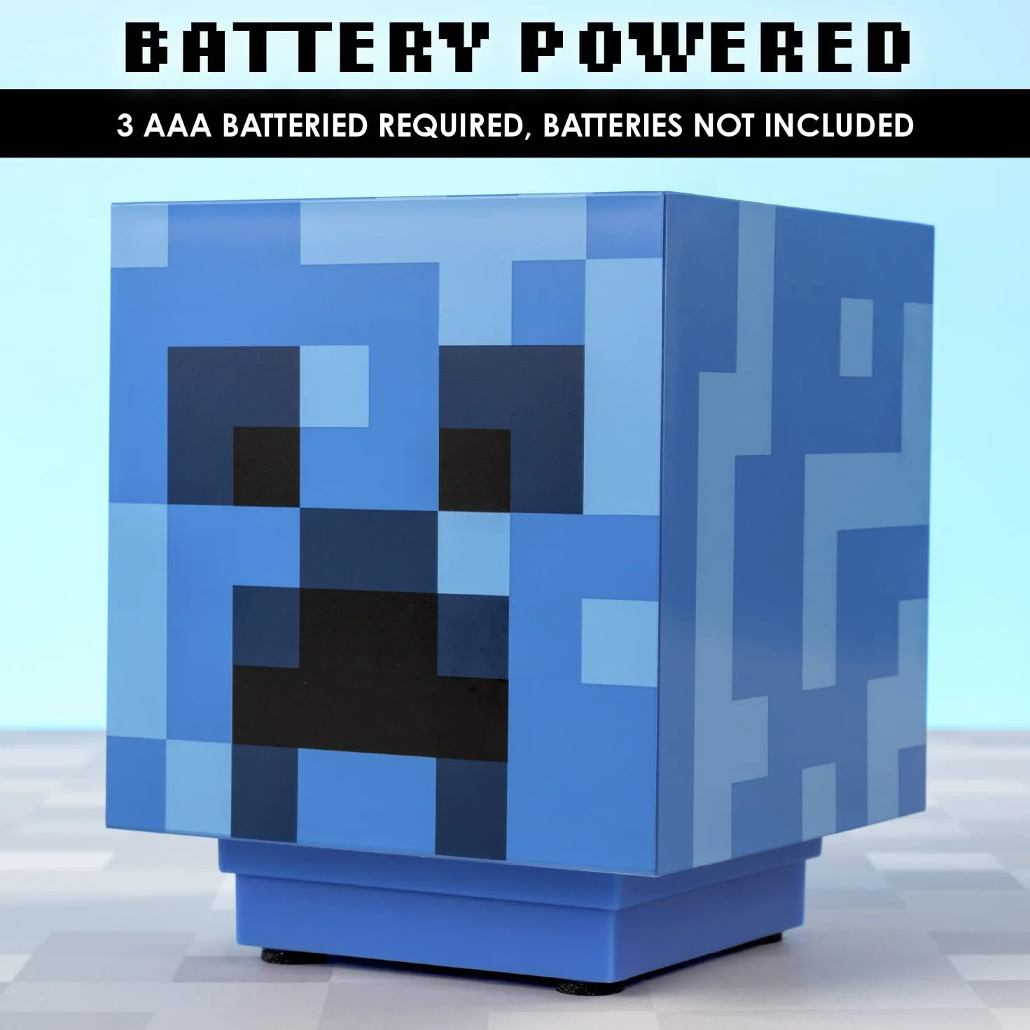 Minecraft Charged Creeper Light z dźwiękami Creeper