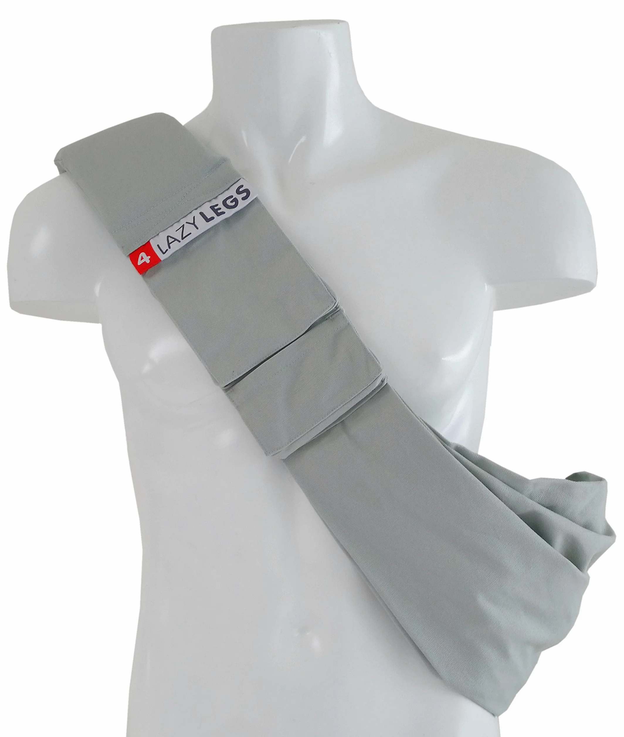 PET Carrier Pocket Canvas Mineral worek do przenoszenia psa, M, szary